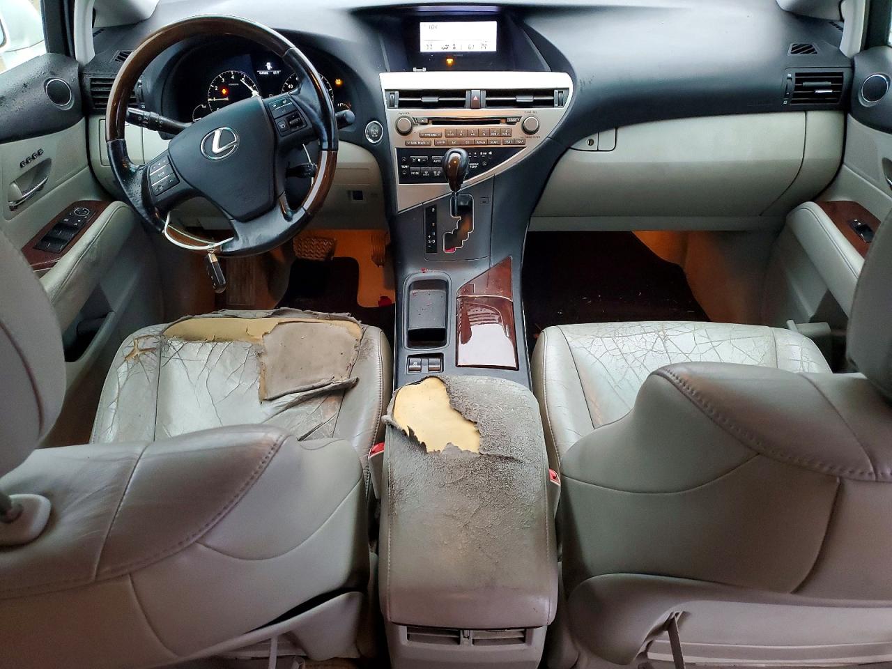 2010 Lexus Rx 350 White vin: 2T2ZK1BA1AC040071