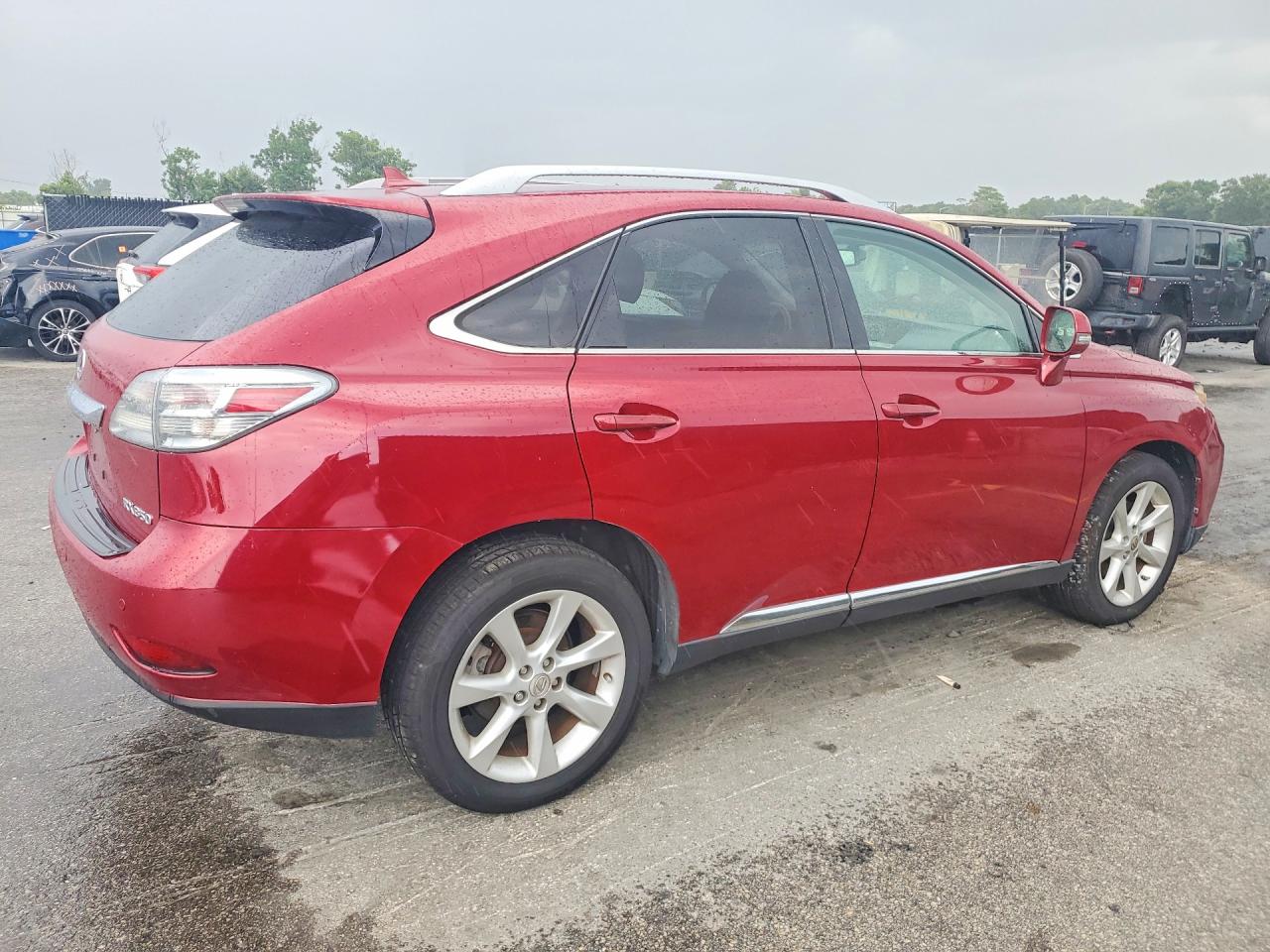 2011 Lexus Rx 350 Burgundy vin: 2T2ZK1BA1BC043473