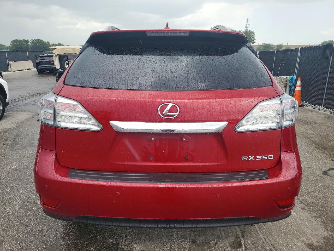 2011 Lexus Rx 350 Burgundy vin: 2T2ZK1BA1BC043473