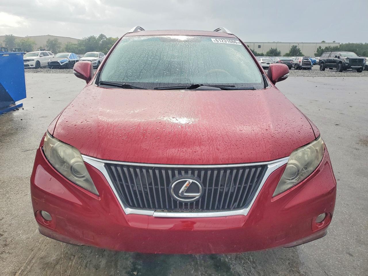 2011 Lexus Rx 350 Burgundy vin: 2T2ZK1BA1BC043473