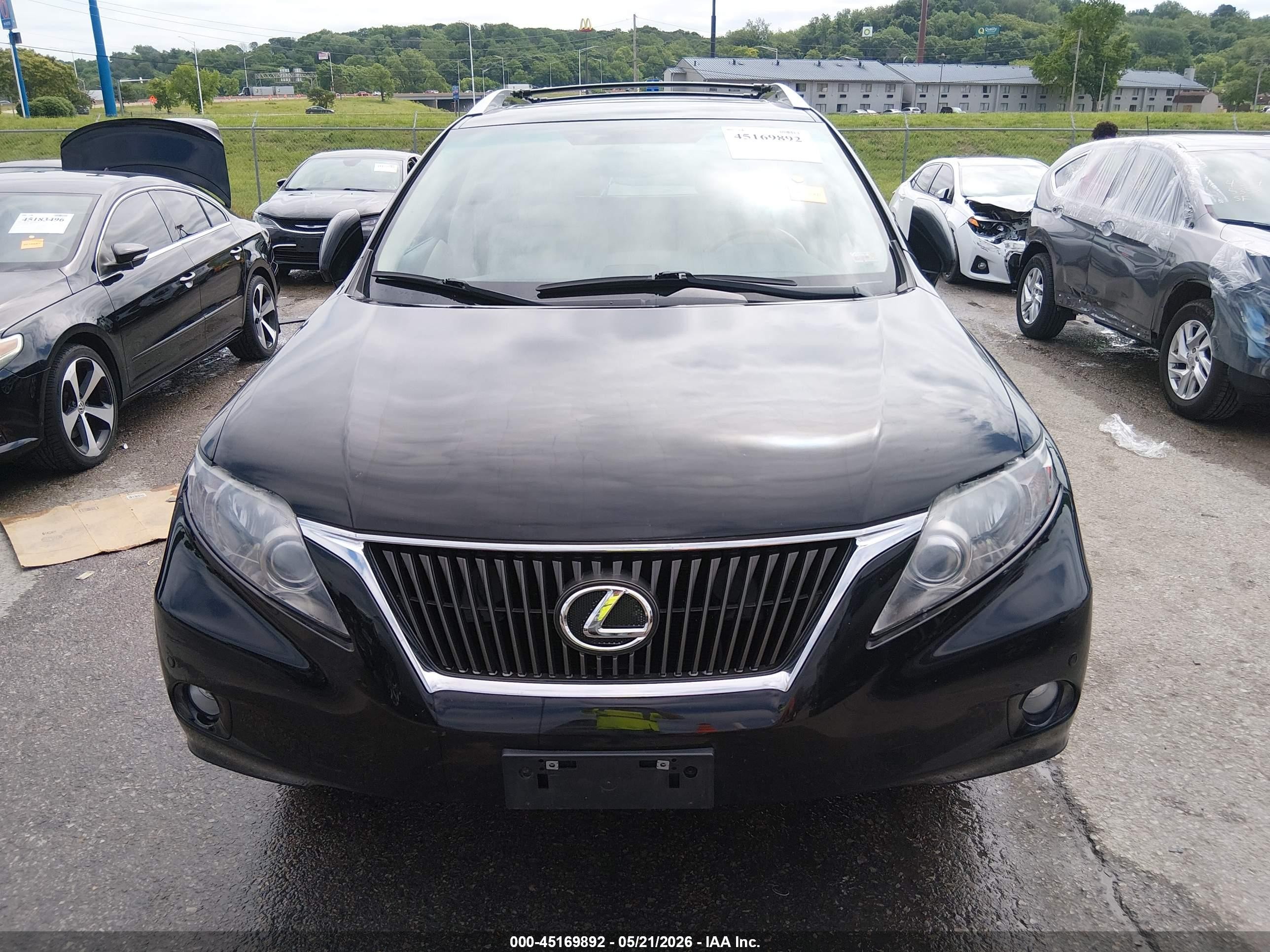 2011 Lexus Rx 350 Black vin: 2T2ZK1BA1BC046275