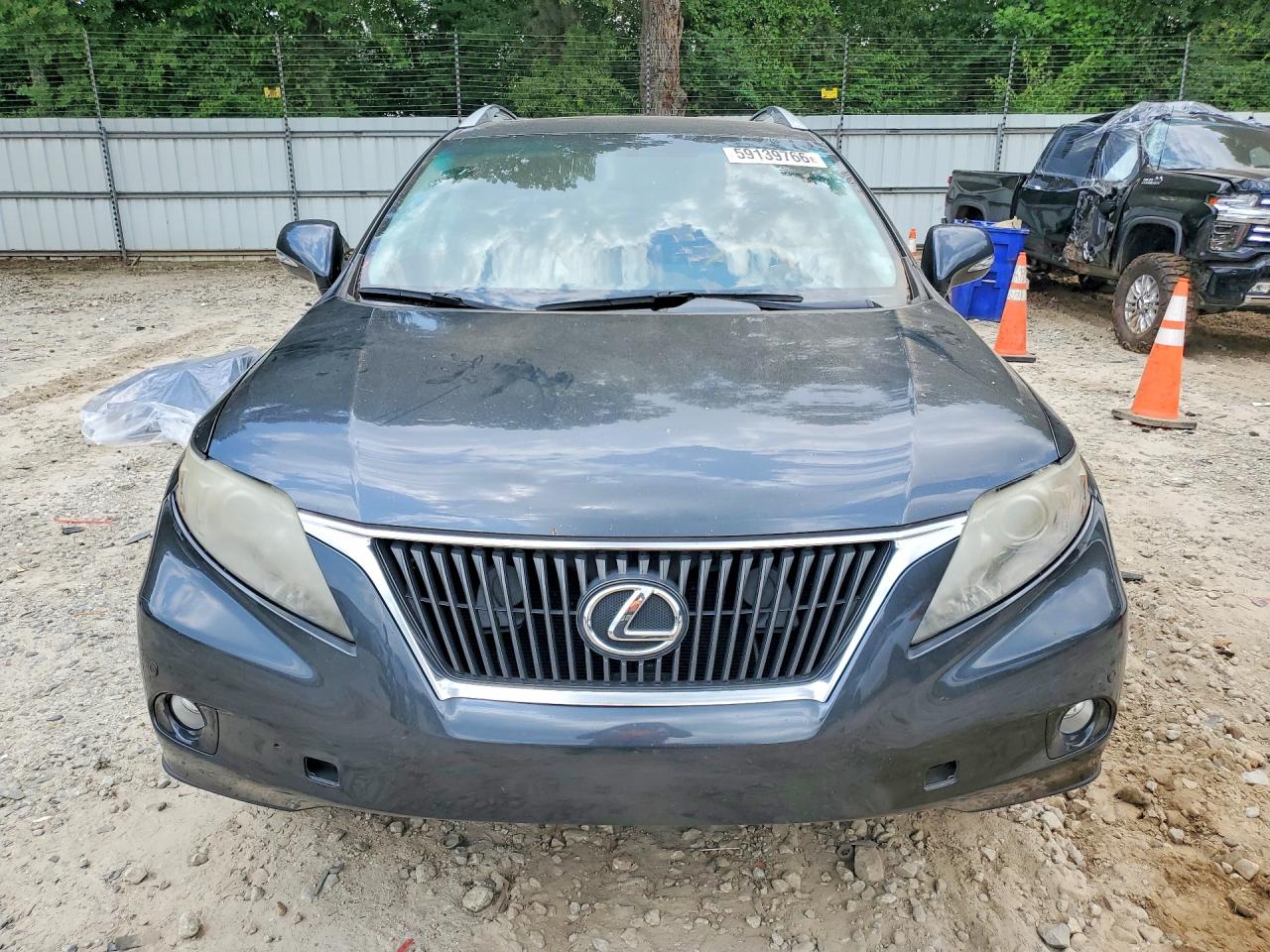2011 Lexus Rx 350 Серый vin: 2T2ZK1BA1BC047751