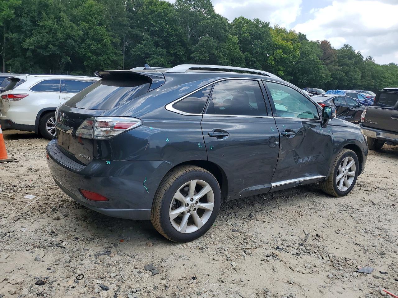 2011 Lexus Rx 350 Серый vin: 2T2ZK1BA1BC047751
