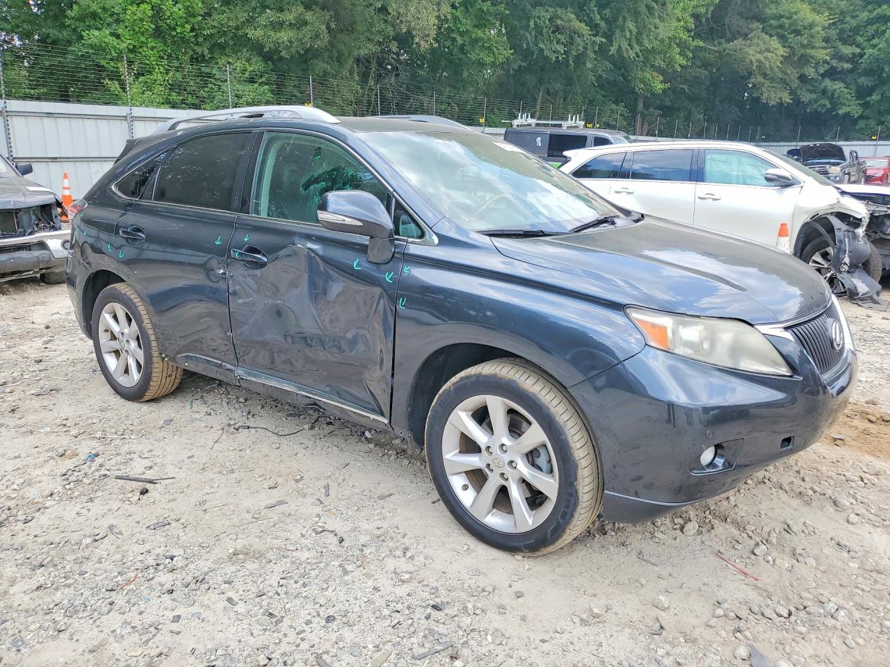 2011 Lexus Rx 350 Серый vin: 2T2ZK1BA1BC047751
