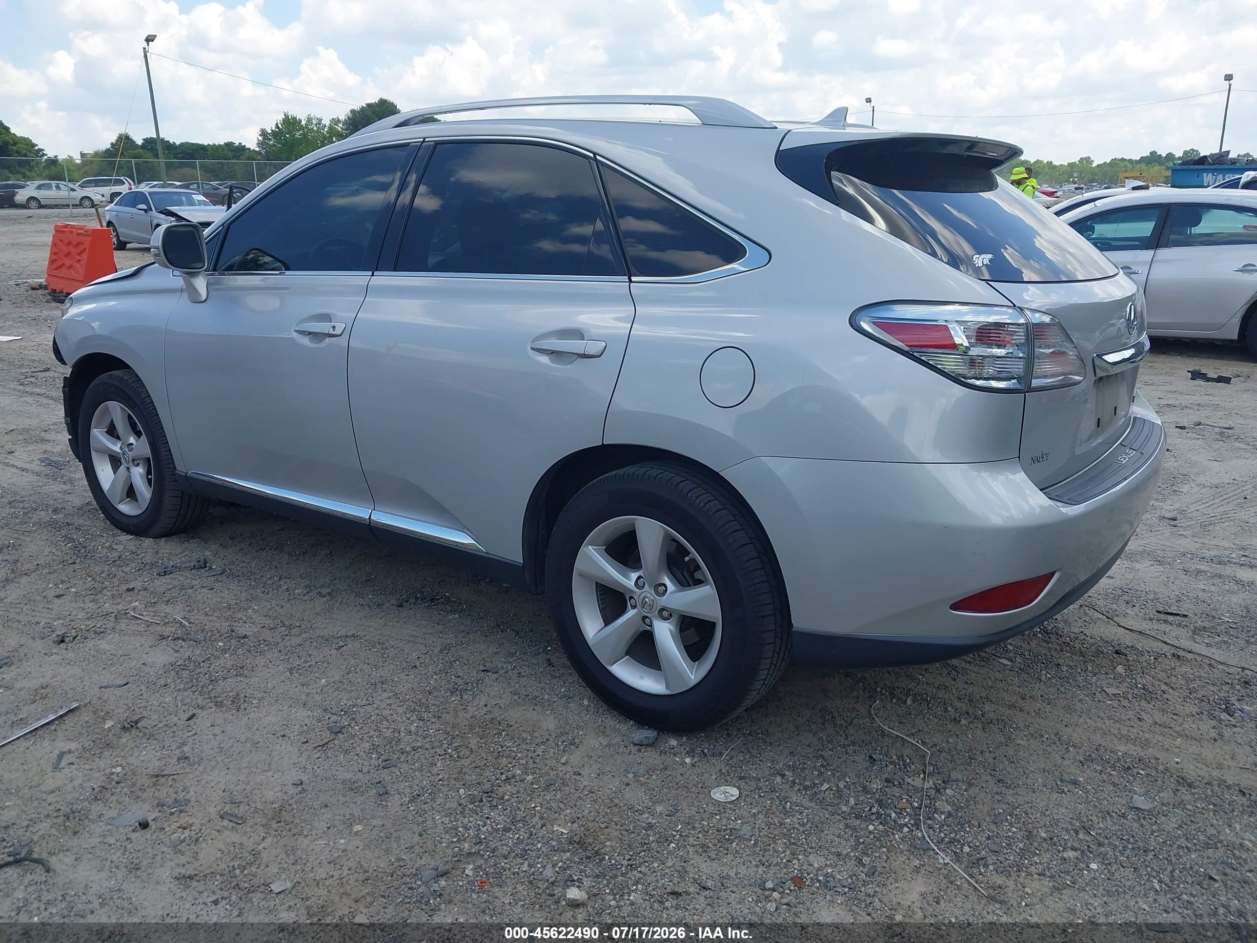 2011 Lexus Rx 350   Silver vin: 2T2ZK1BA1BC049533