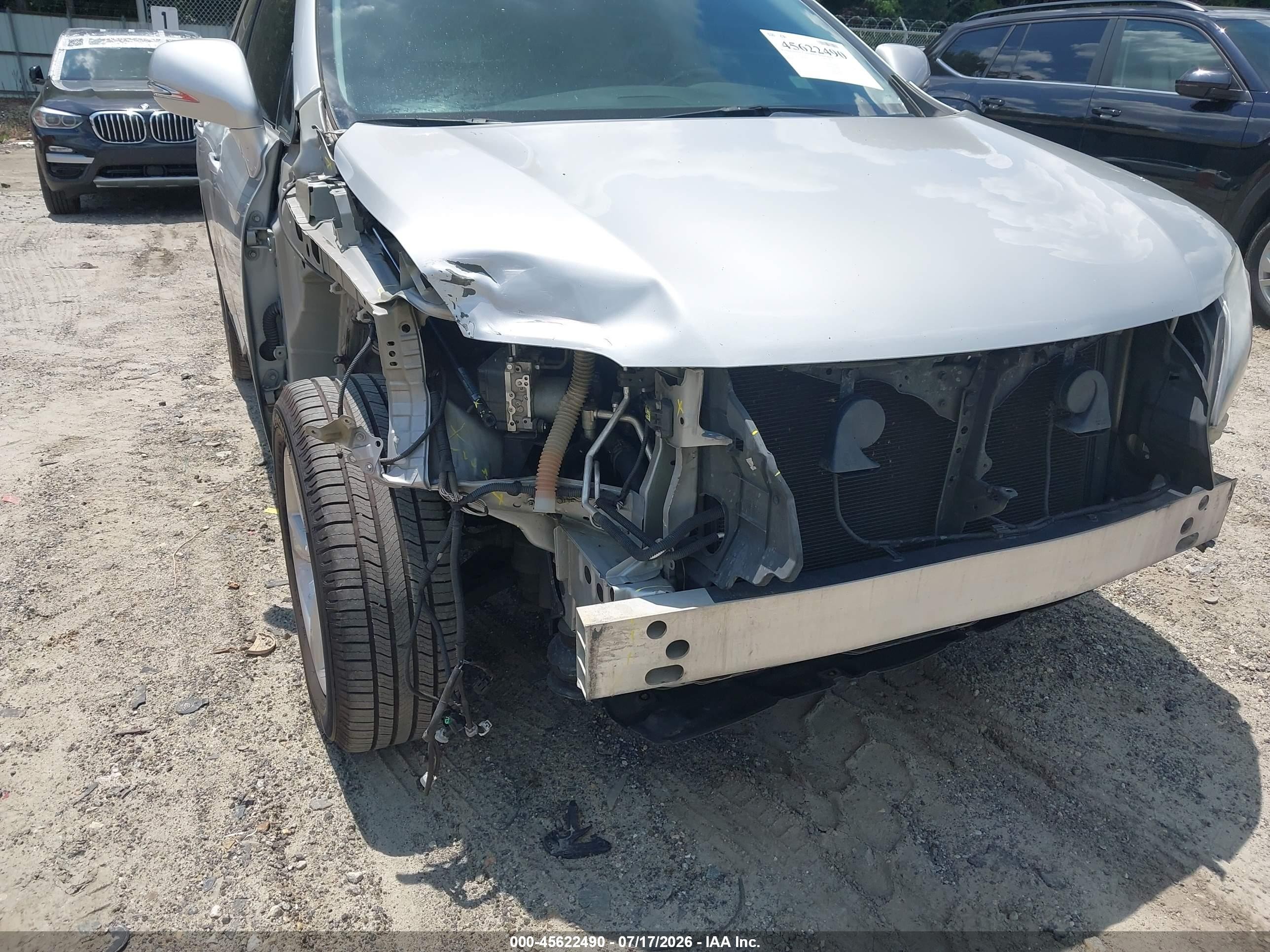 2011 Lexus Rx 350   Silver vin: 2T2ZK1BA1BC049533