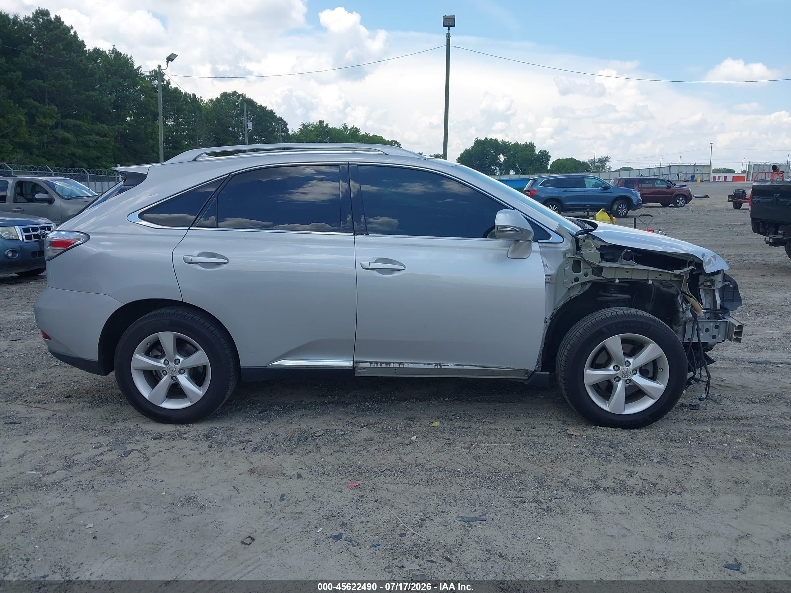 2011 Lexus Rx 350   Silver vin: 2T2ZK1BA1BC049533