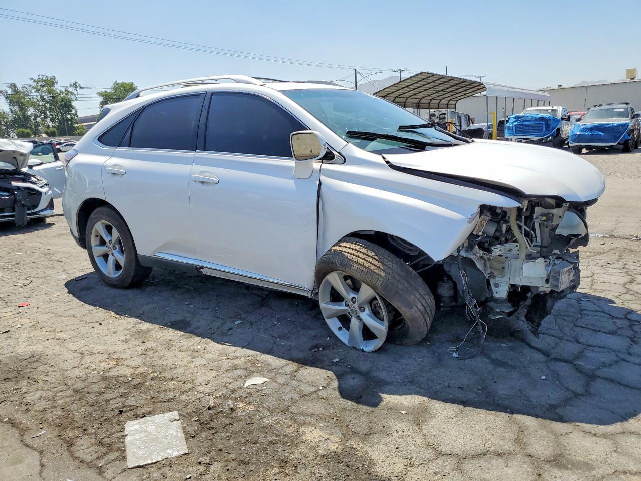 2011 Lexus Rx 350 White vin: 2T2ZK1BA1BC052450