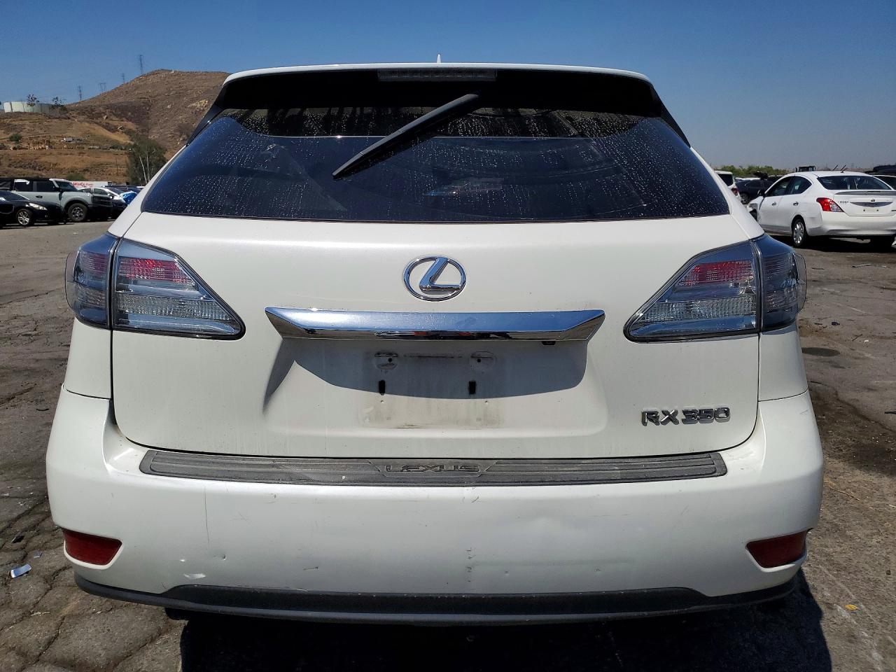 2011 Lexus Rx 350 White vin: 2T2ZK1BA1BC052450