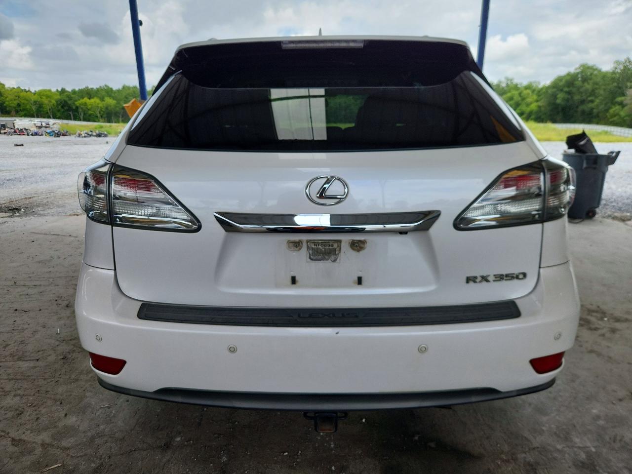 2011 Lexus Rx 350 White vin: 2T2ZK1BA1BC052822