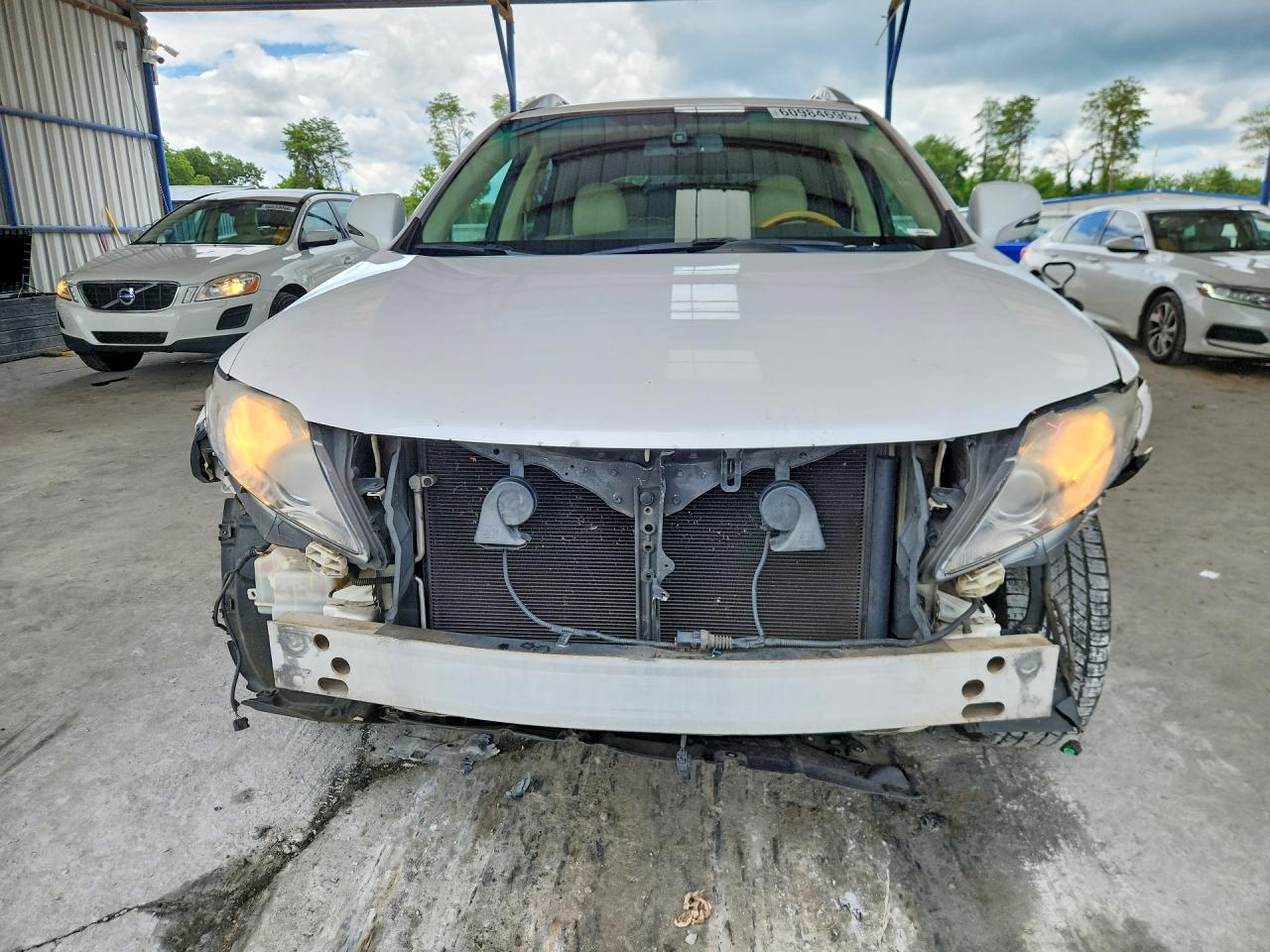 2011 Lexus Rx 350 White vin: 2T2ZK1BA1BC052822