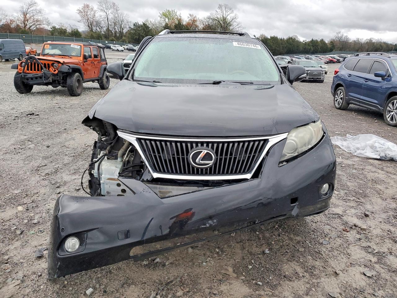 2011 Lexus Rx 350 Base Black vin: 2T2ZK1BA1BC054957