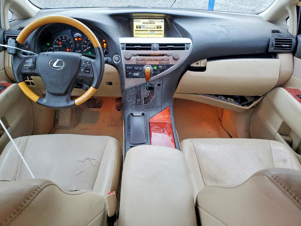 2011 Lexus Rx 350 Base Black vin: 2T2ZK1BA1BC054957