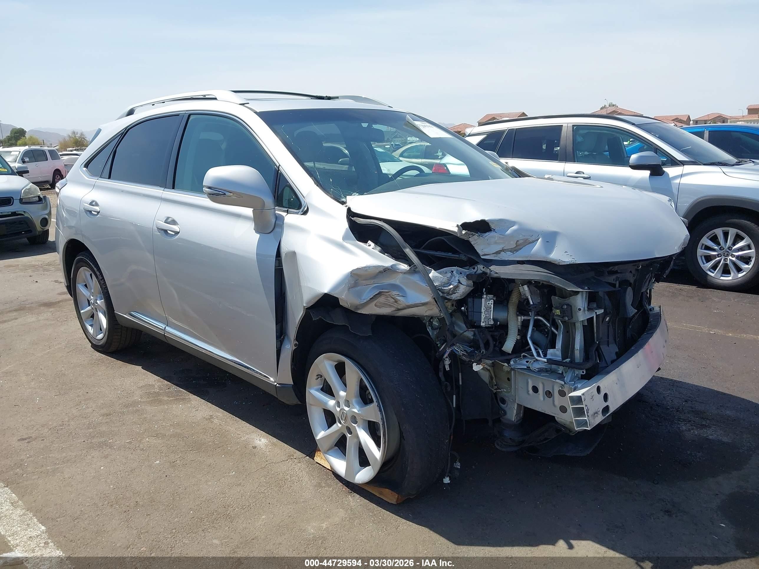 2011 Lexus Rx 350 Silver vin: 2T2ZK1BA1BC059138