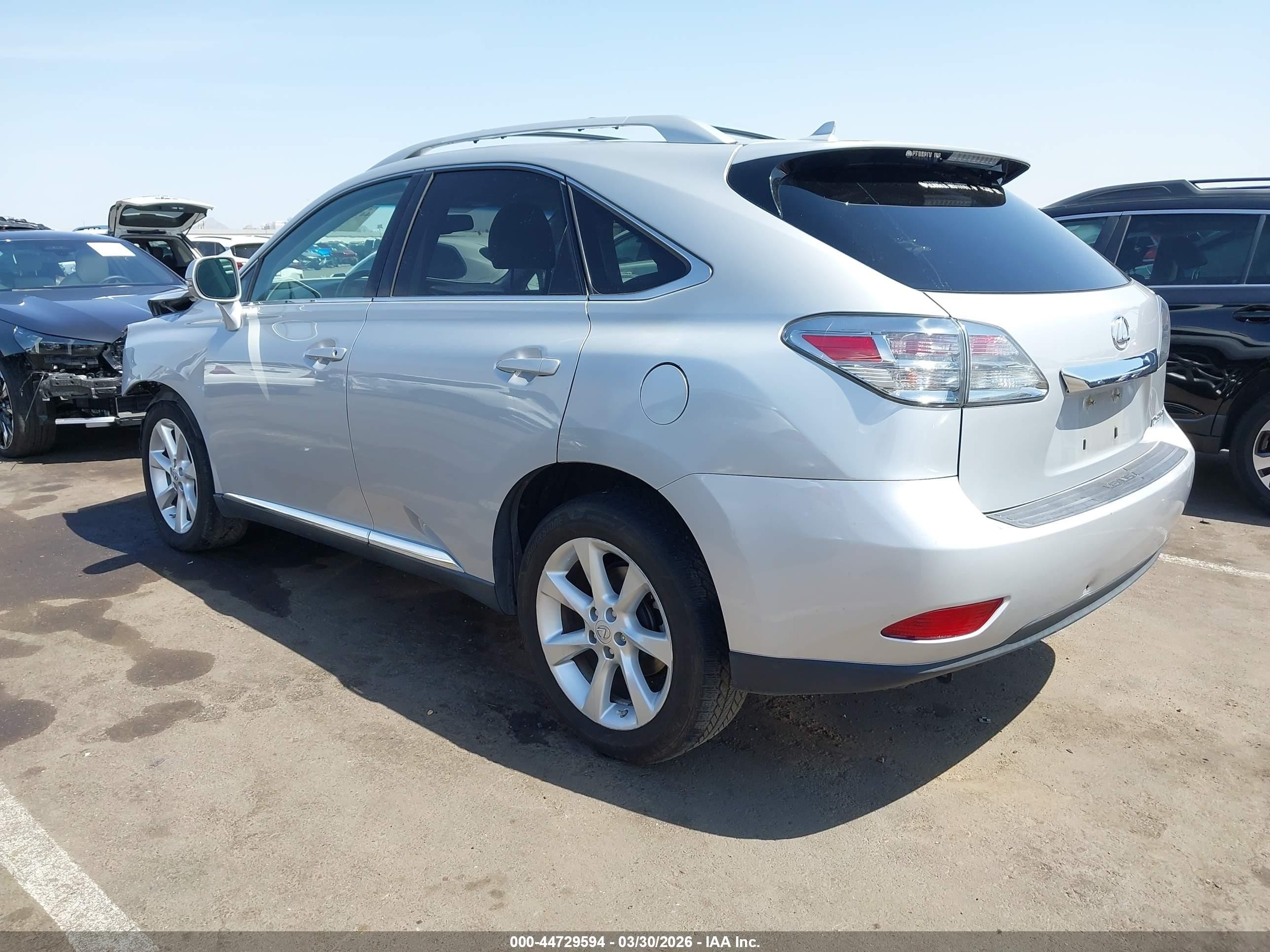 2011 Lexus Rx 350 Silver vin: 2T2ZK1BA1BC059138