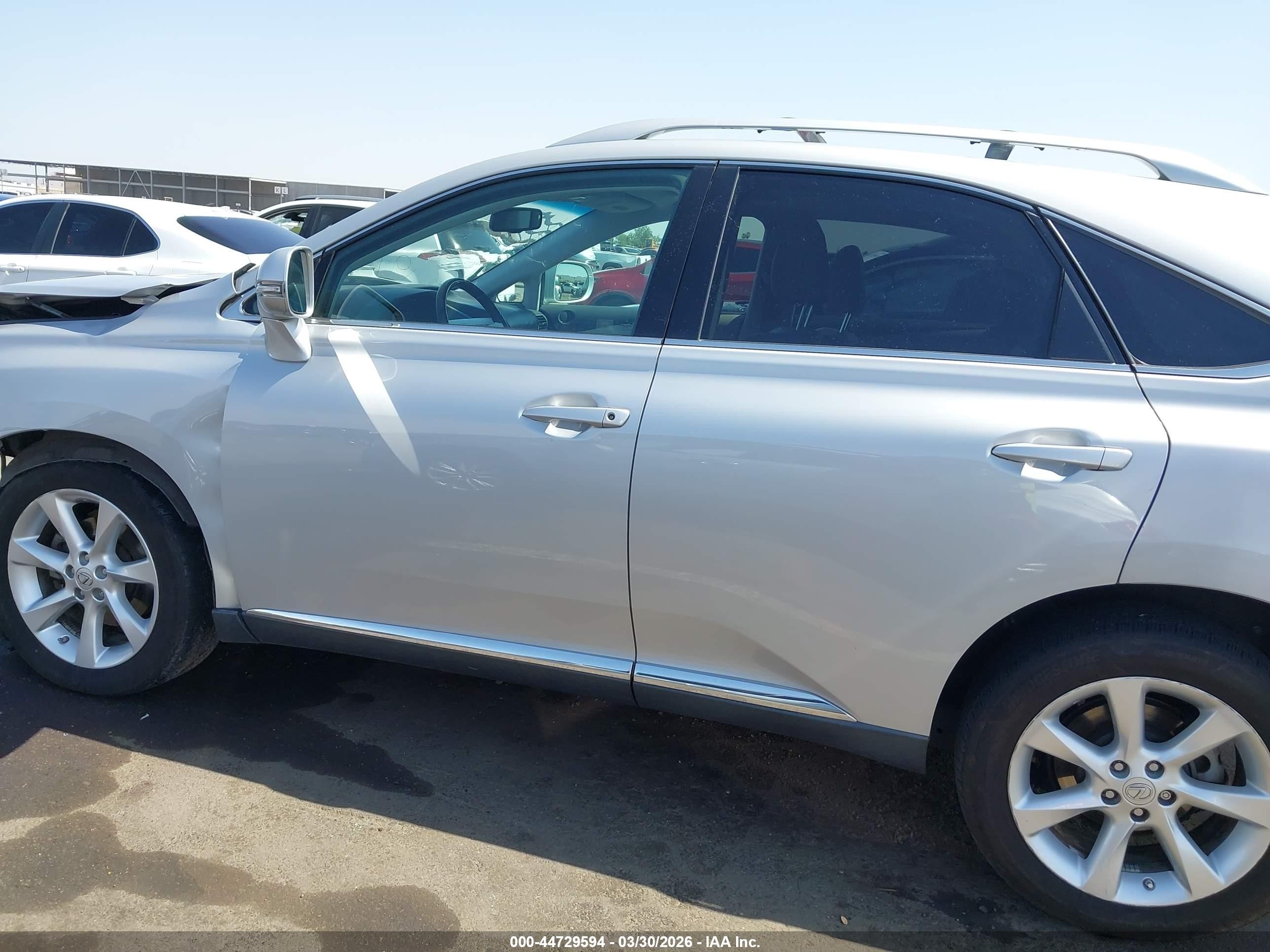 2011 Lexus Rx 350 Silver vin: 2T2ZK1BA1BC059138