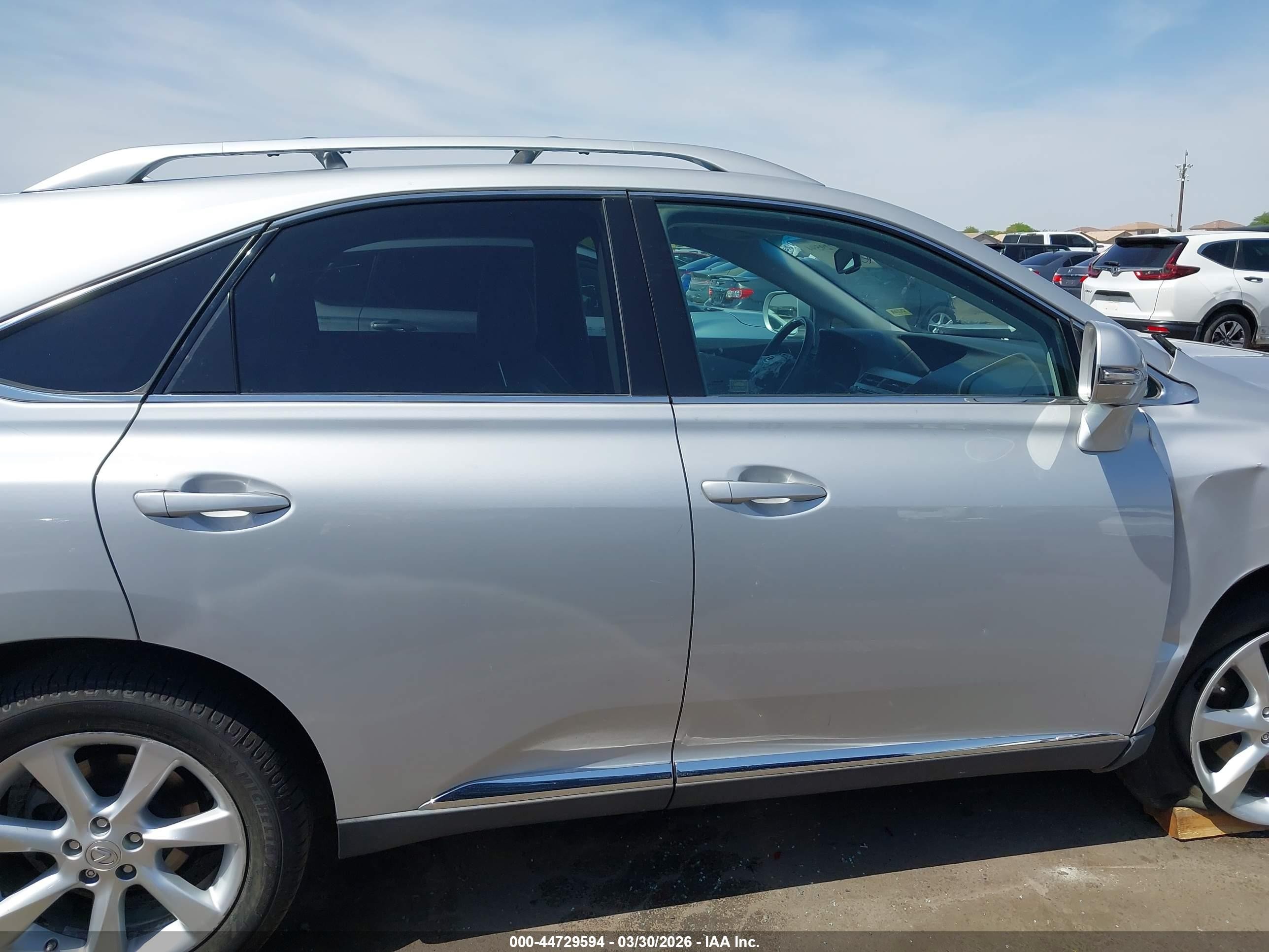2011 Lexus Rx 350 Silver vin: 2T2ZK1BA1BC059138