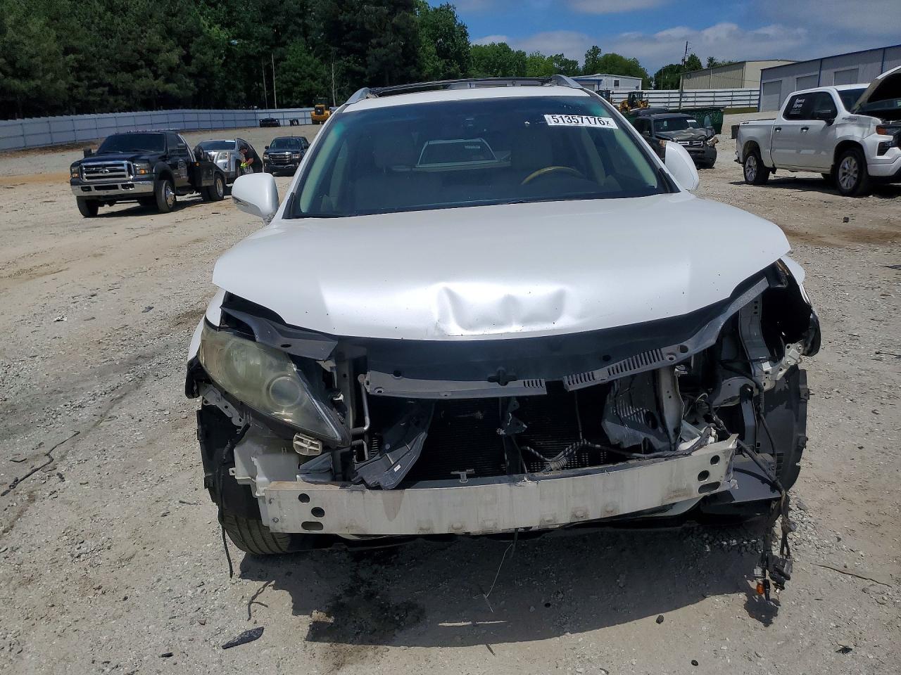 2011 Lexus Rx 350 White vin: 2T2ZK1BA1BC061598