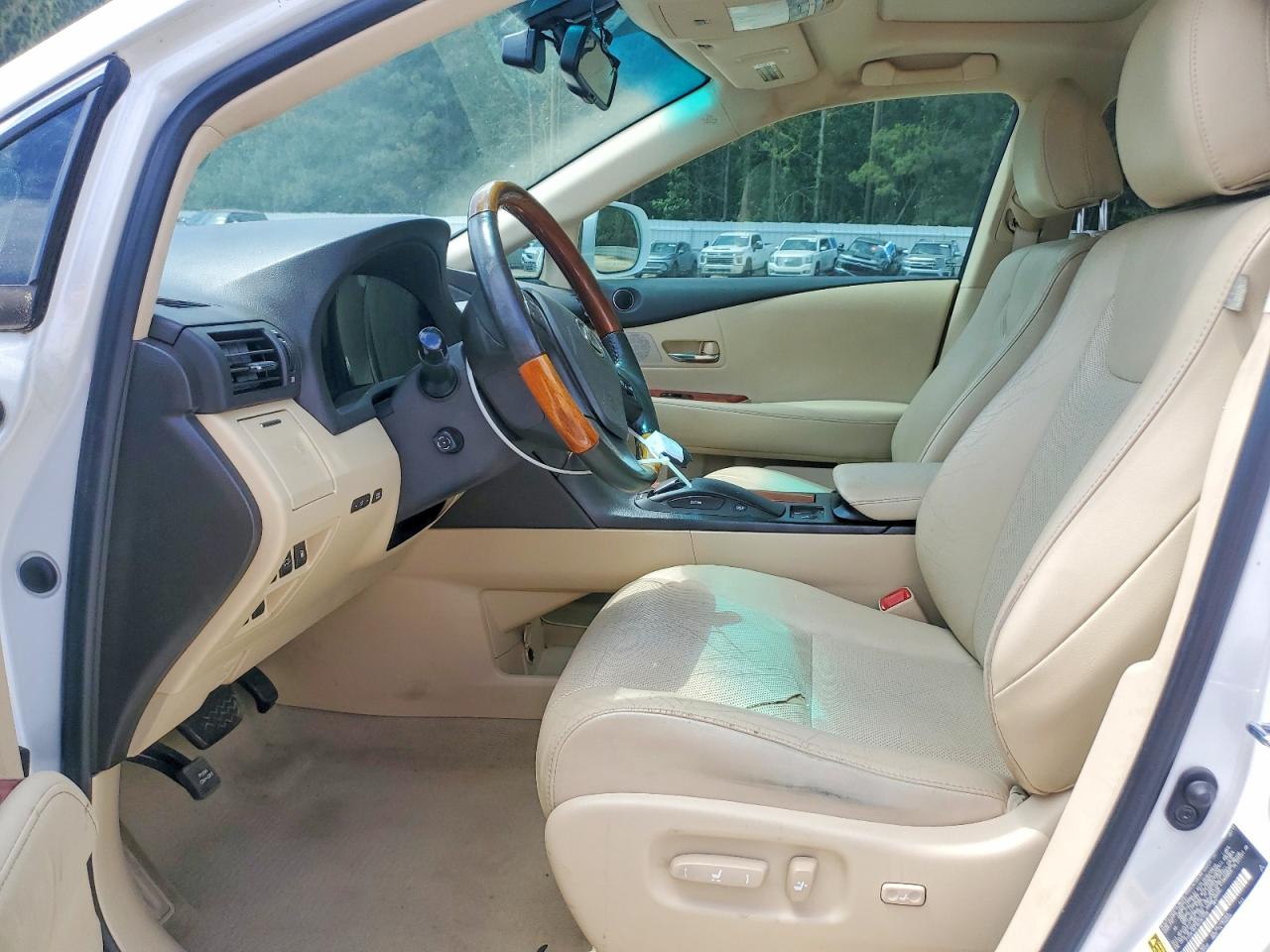 2011 Lexus Rx 350 White vin: 2T2ZK1BA1BC061598