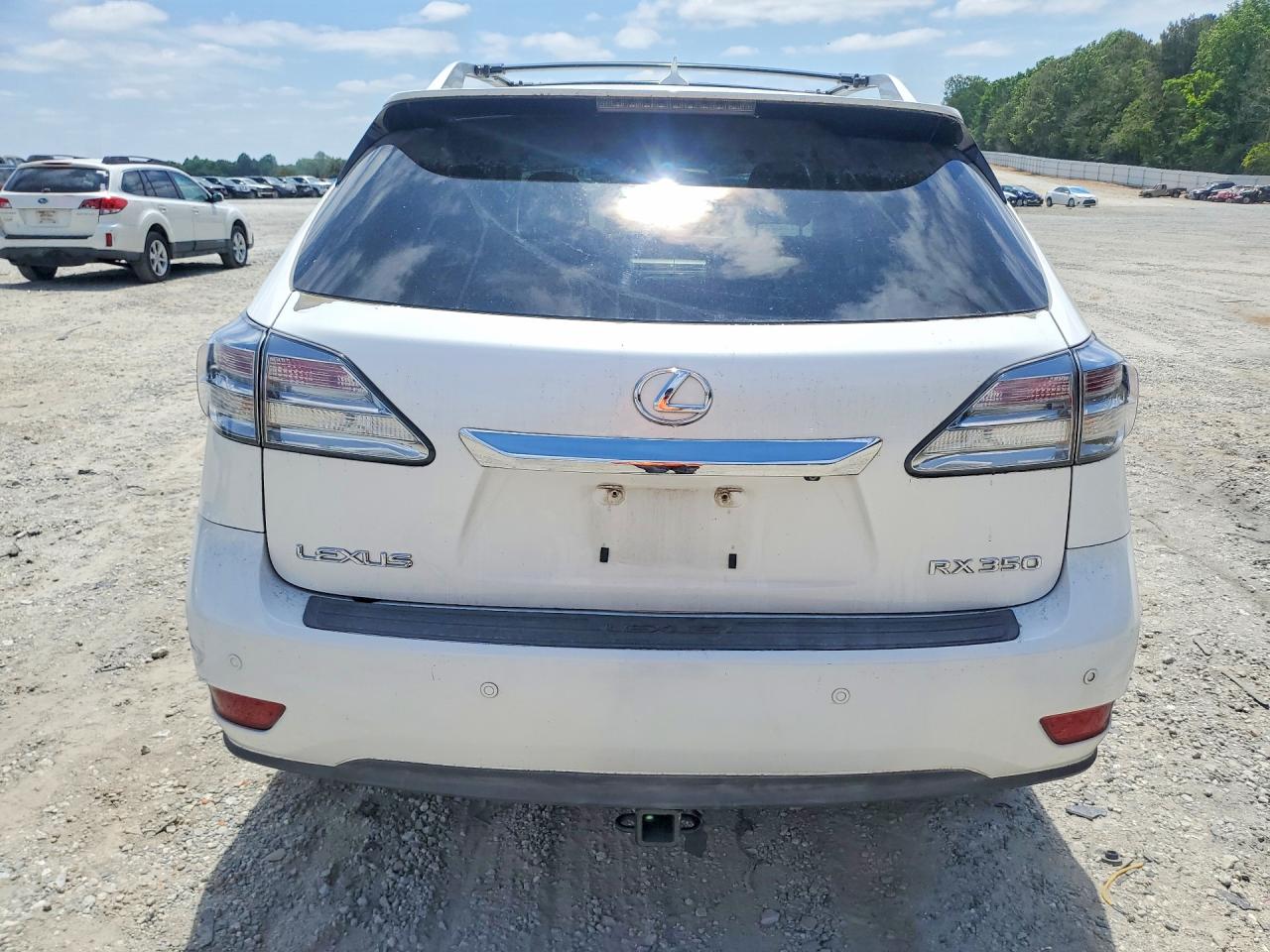2011 Lexus Rx 350 White vin: 2T2ZK1BA1BC061598