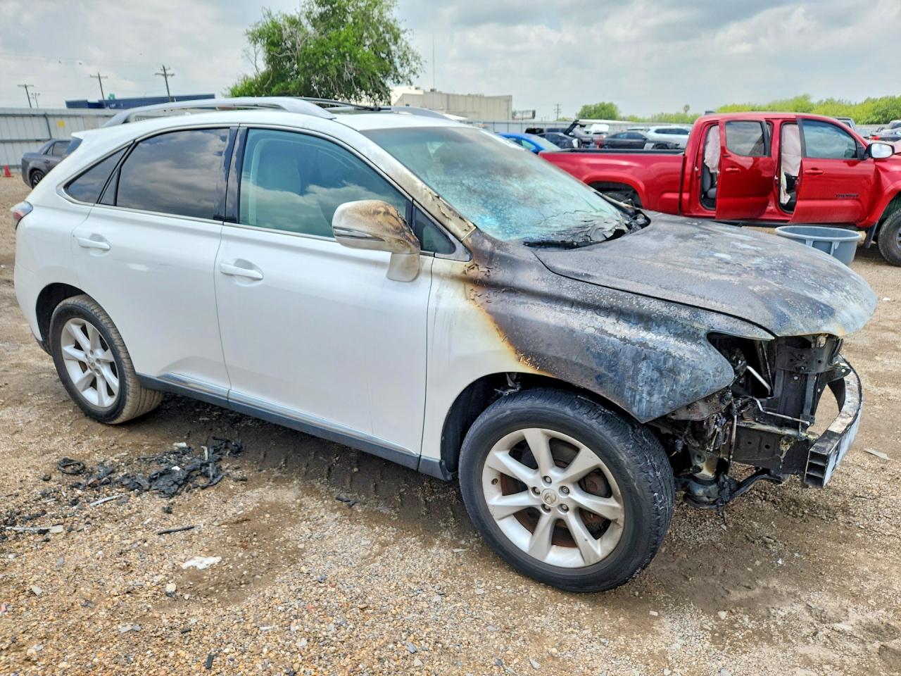 2011 Lexus Rx 350 White vin: 2T2ZK1BA1BC063822