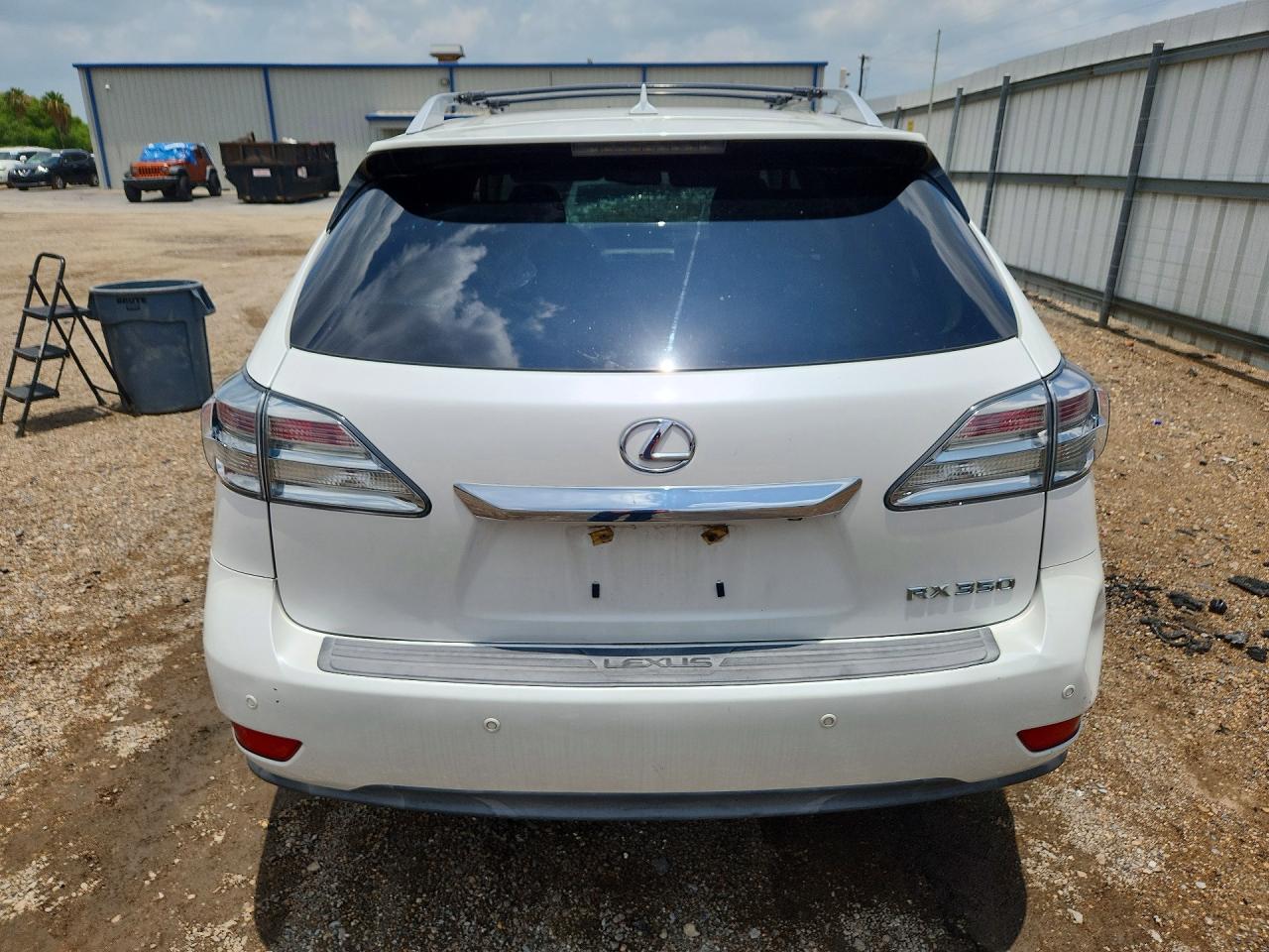 2011 Lexus Rx 350 White vin: 2T2ZK1BA1BC063822