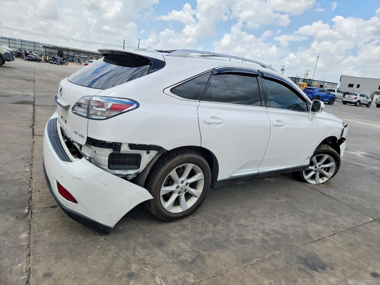 2012 Lexus Rx 350 White vin: 2T2ZK1BA1CC067113