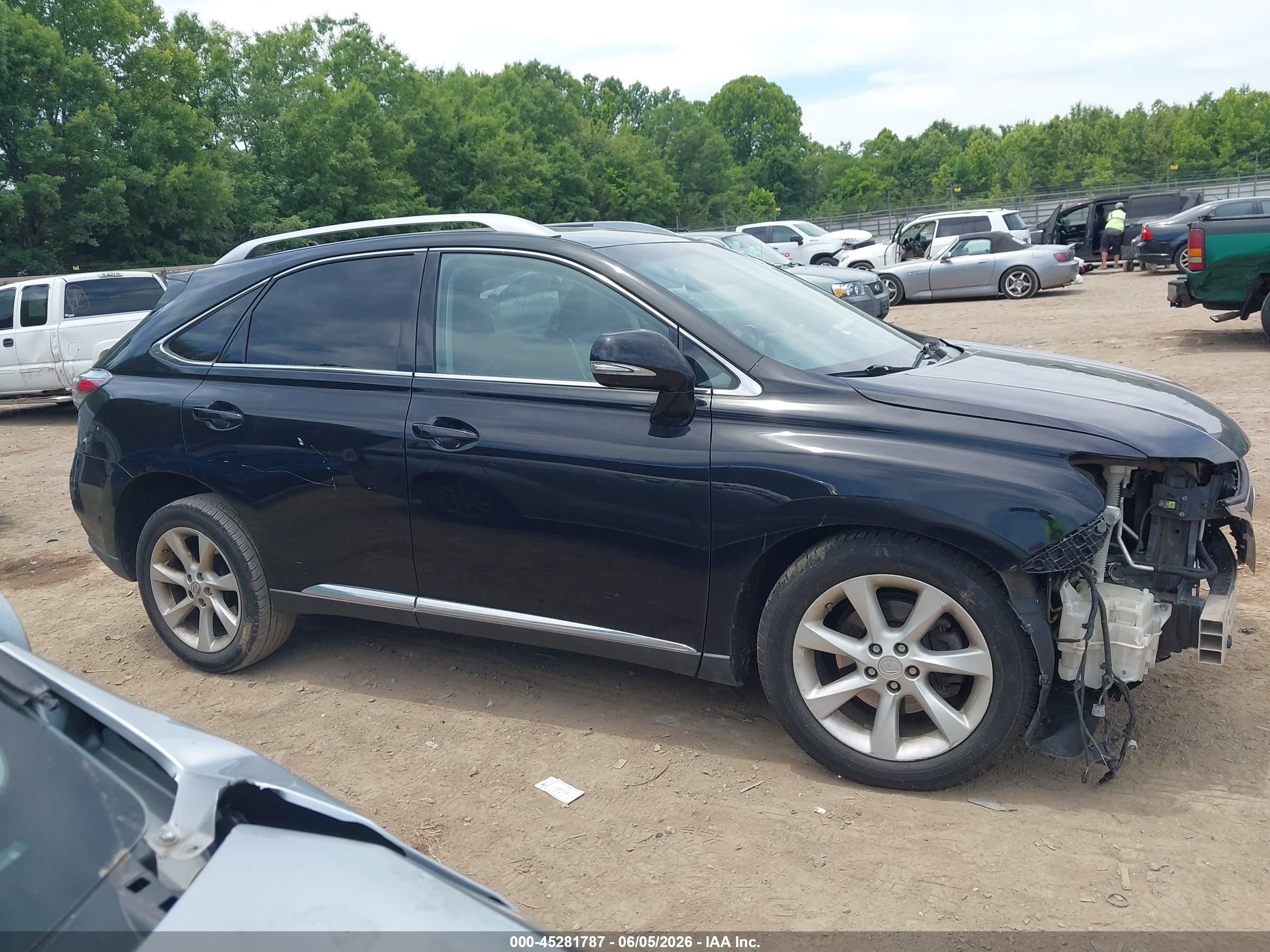 2012 Lexus Rx 350   Black vin: 2T2ZK1BA1CC068665