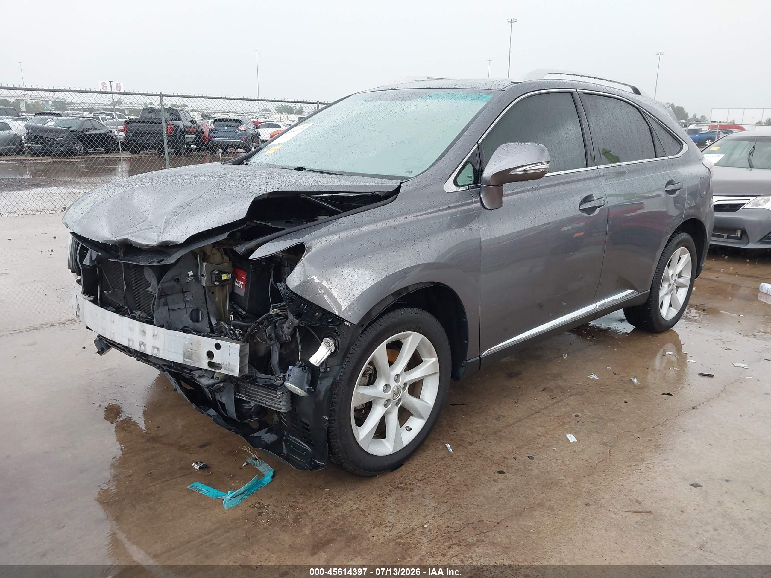 2012 Lexus Rx 350 Gray vin: 2T2ZK1BA1CC072859