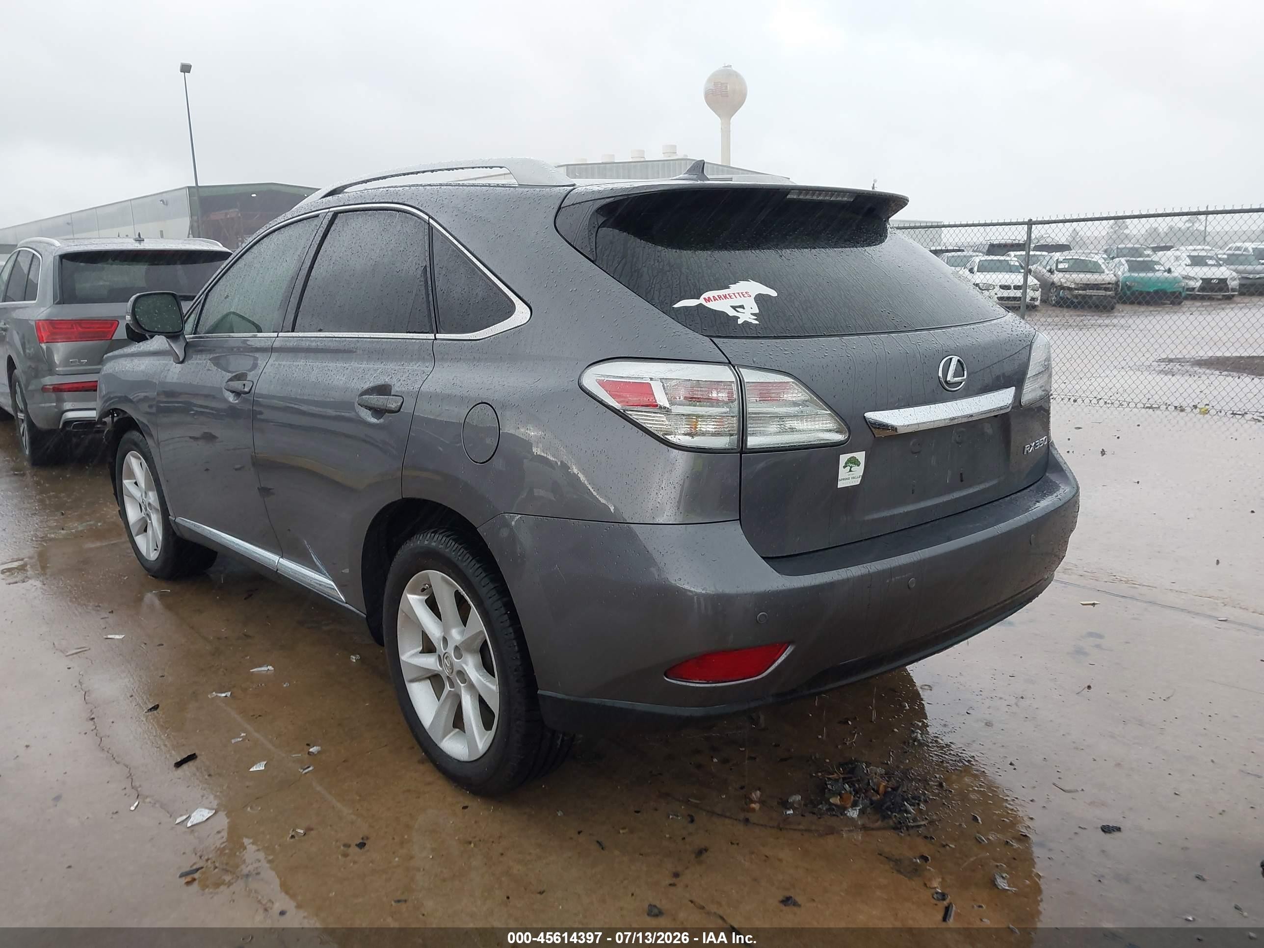 2012 Lexus Rx 350 Gray vin: 2T2ZK1BA1CC072859