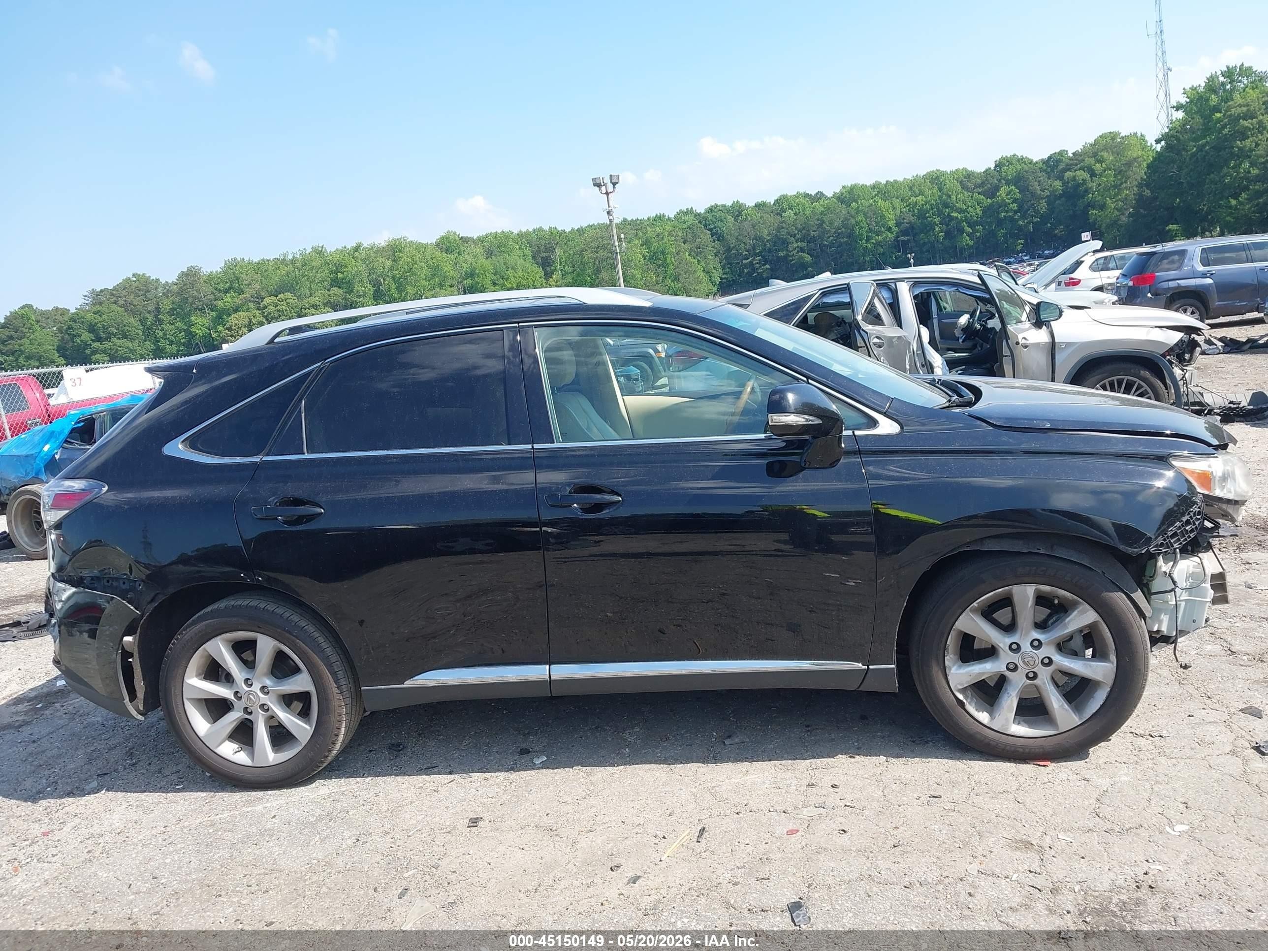2012 Lexus Rx 350 Black vin: 2T2ZK1BA1CC078466