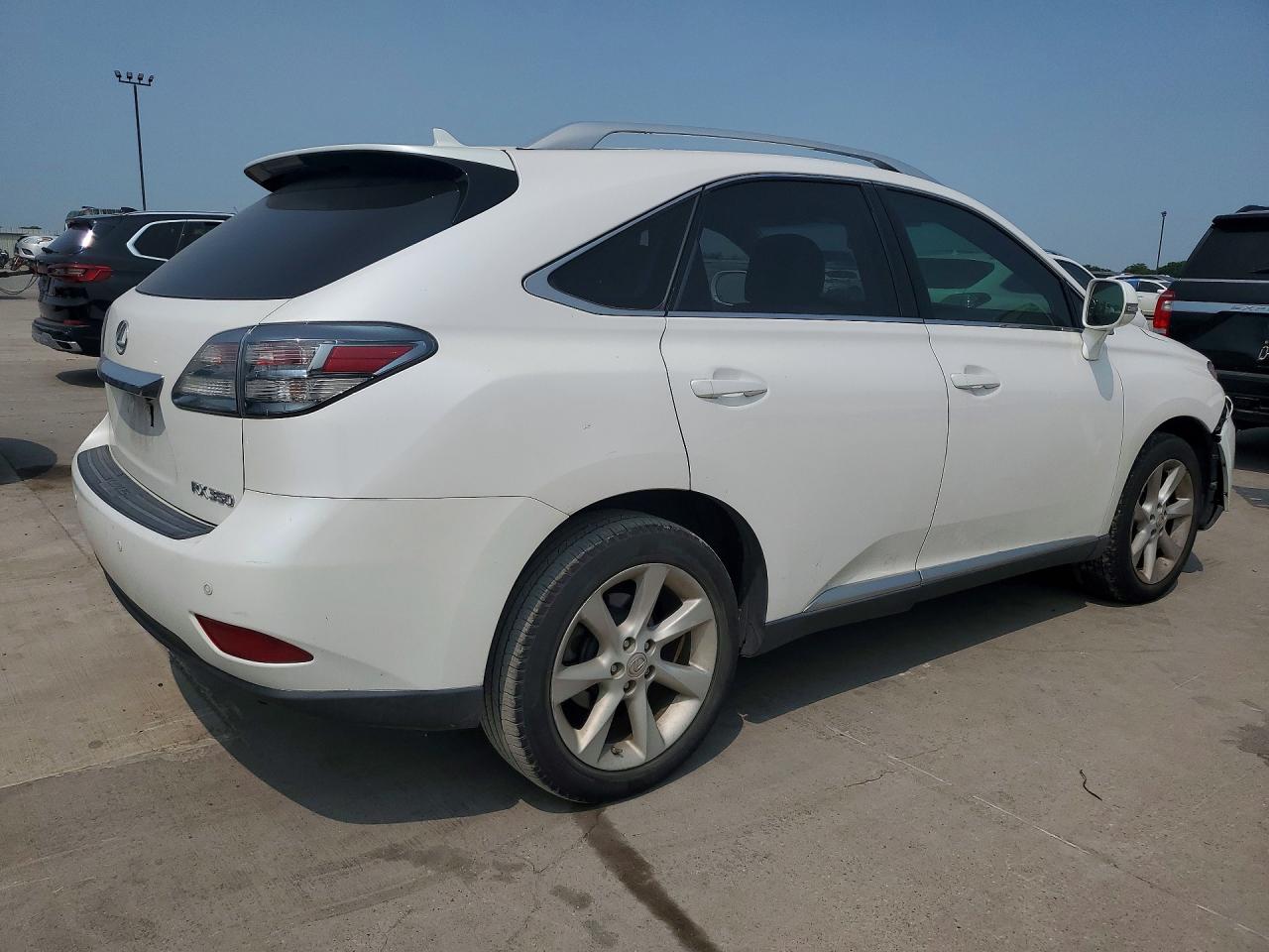 2012 Lexus Rx 350 White vin: 2T2ZK1BA1CC079259