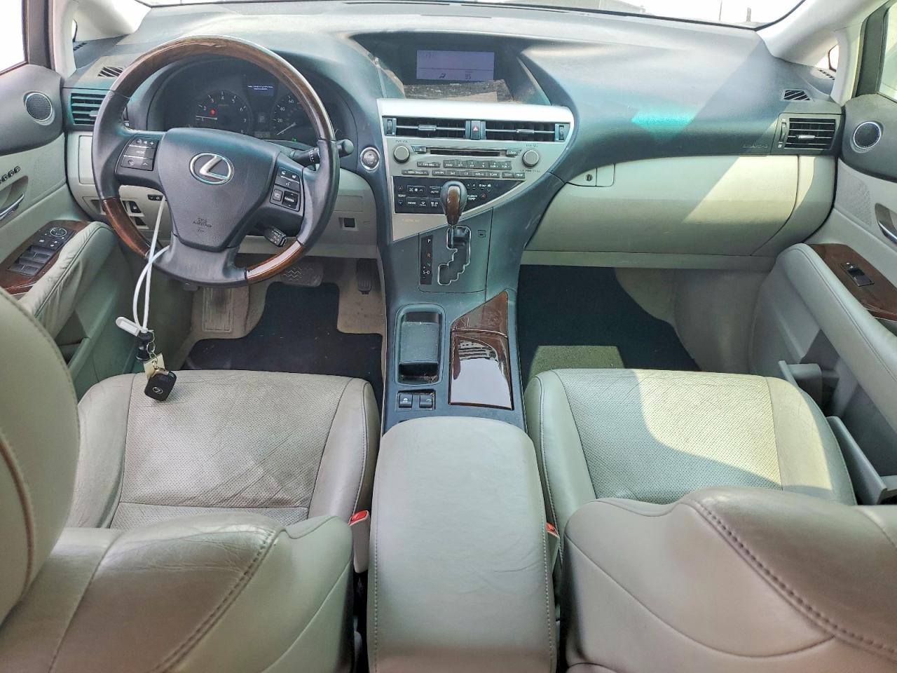 2012 Lexus Rx 350 White vin: 2T2ZK1BA1CC079259