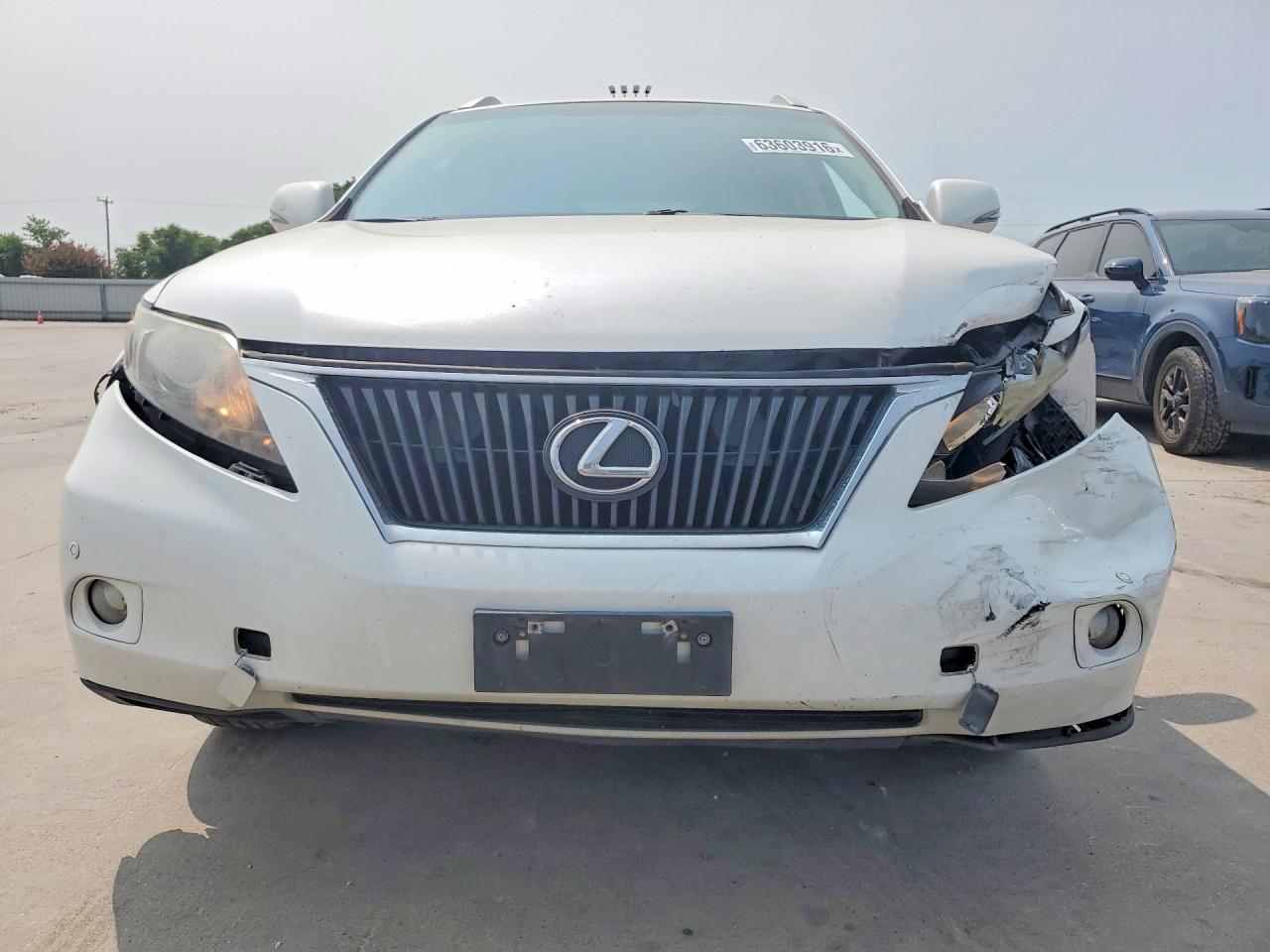 2012 Lexus Rx 350 White vin: 2T2ZK1BA1CC079259