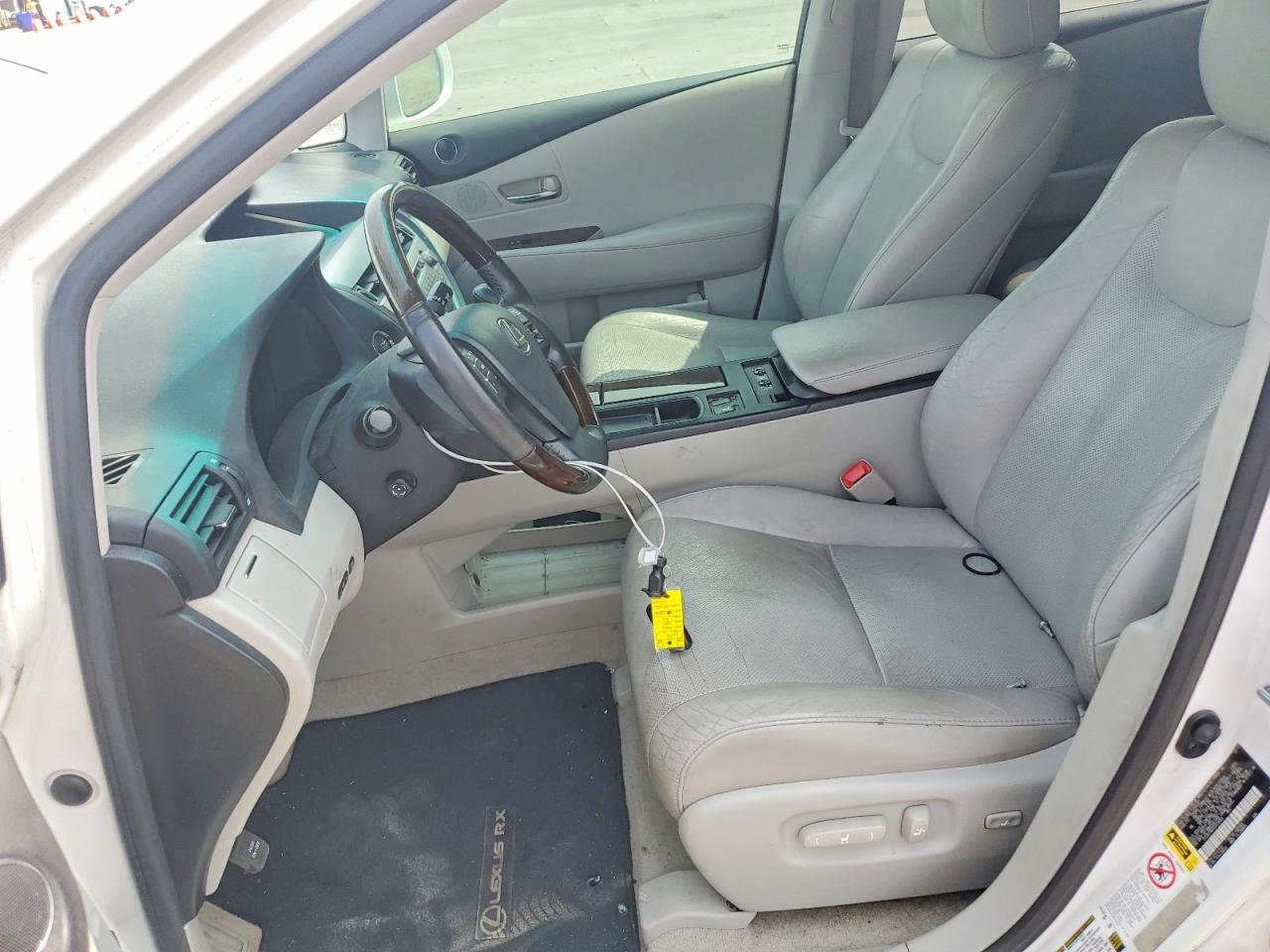 2012 Lexus Rx 350 White vin: 2T2ZK1BA1CC079259