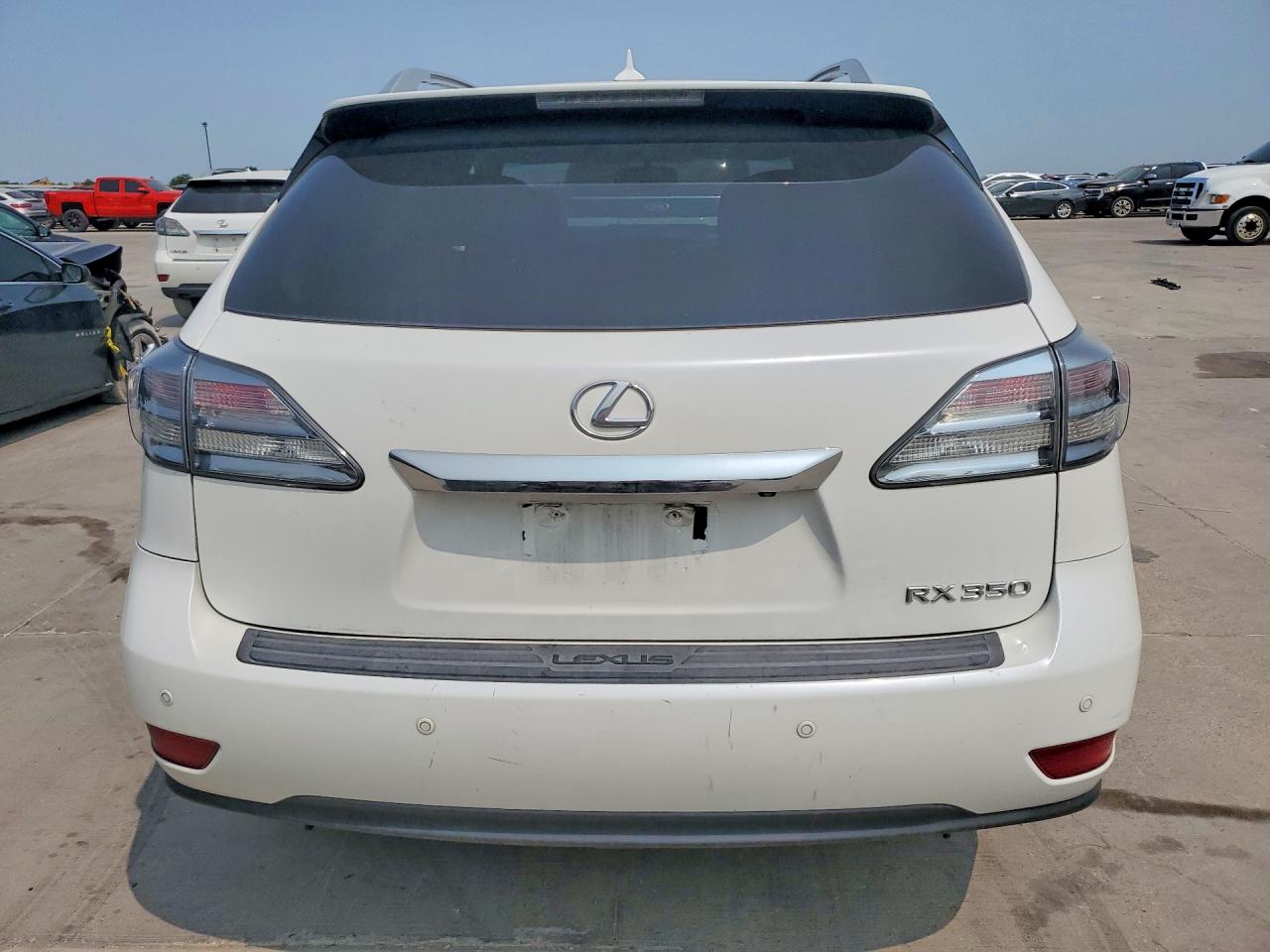 2012 Lexus Rx 350 White vin: 2T2ZK1BA1CC079259