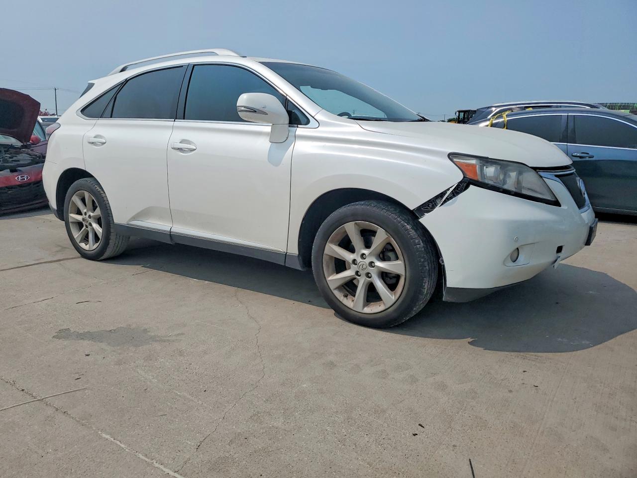 2012 Lexus Rx 350 White vin: 2T2ZK1BA1CC079259