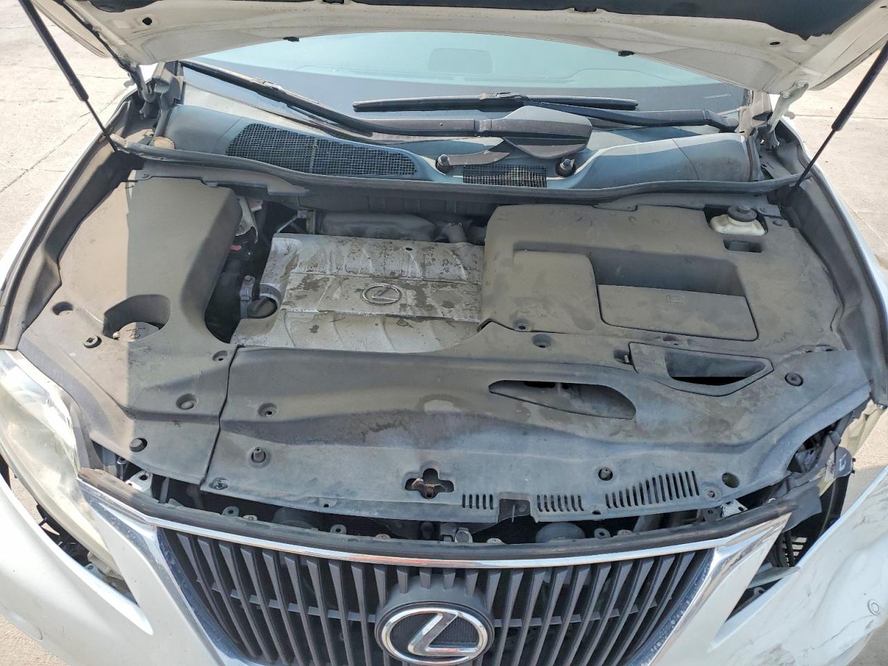 2012 Lexus Rx 350 White vin: 2T2ZK1BA1CC079259