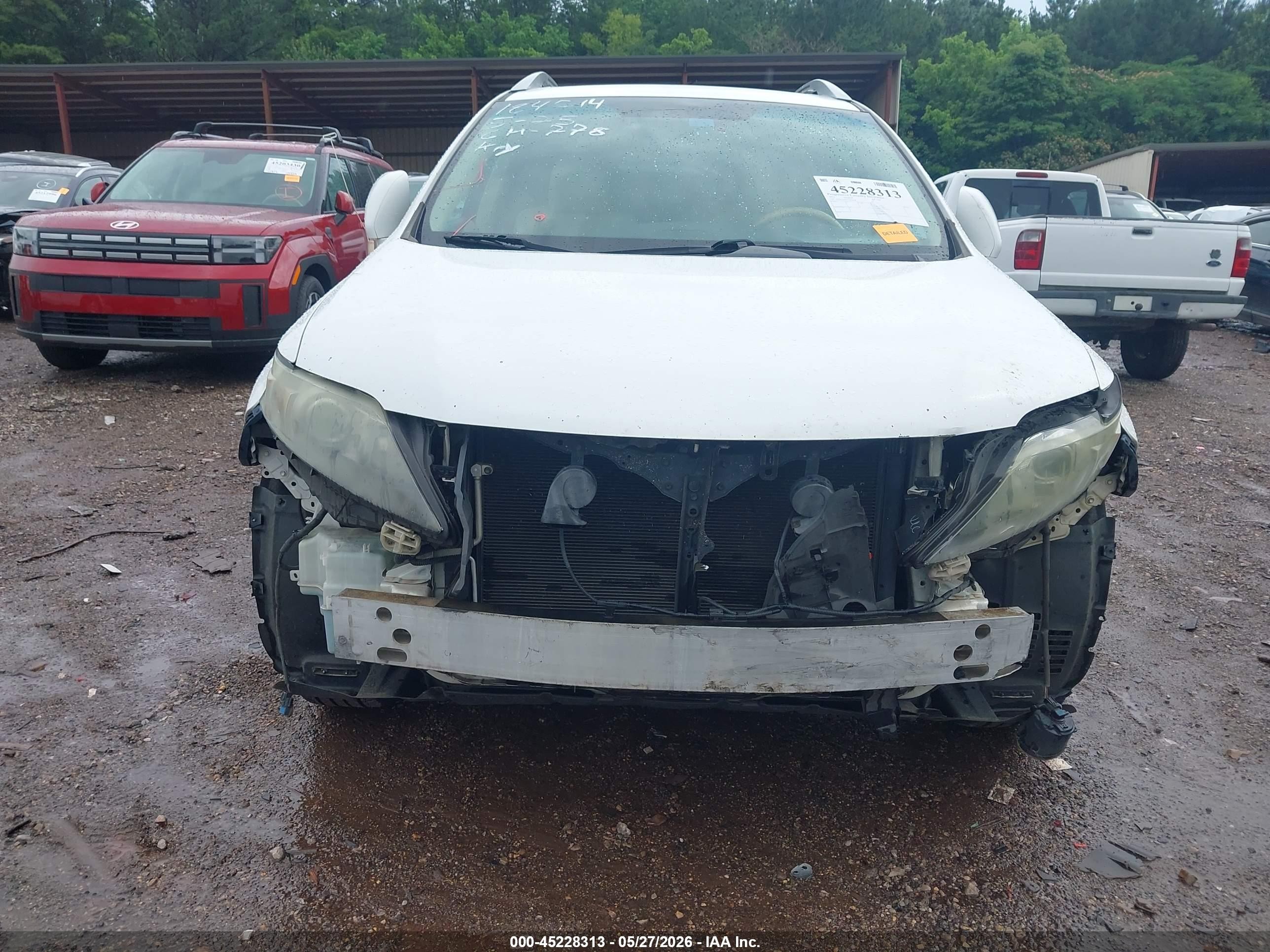 2012 Lexus Rx 350 White vin: 2T2ZK1BA1CC079598