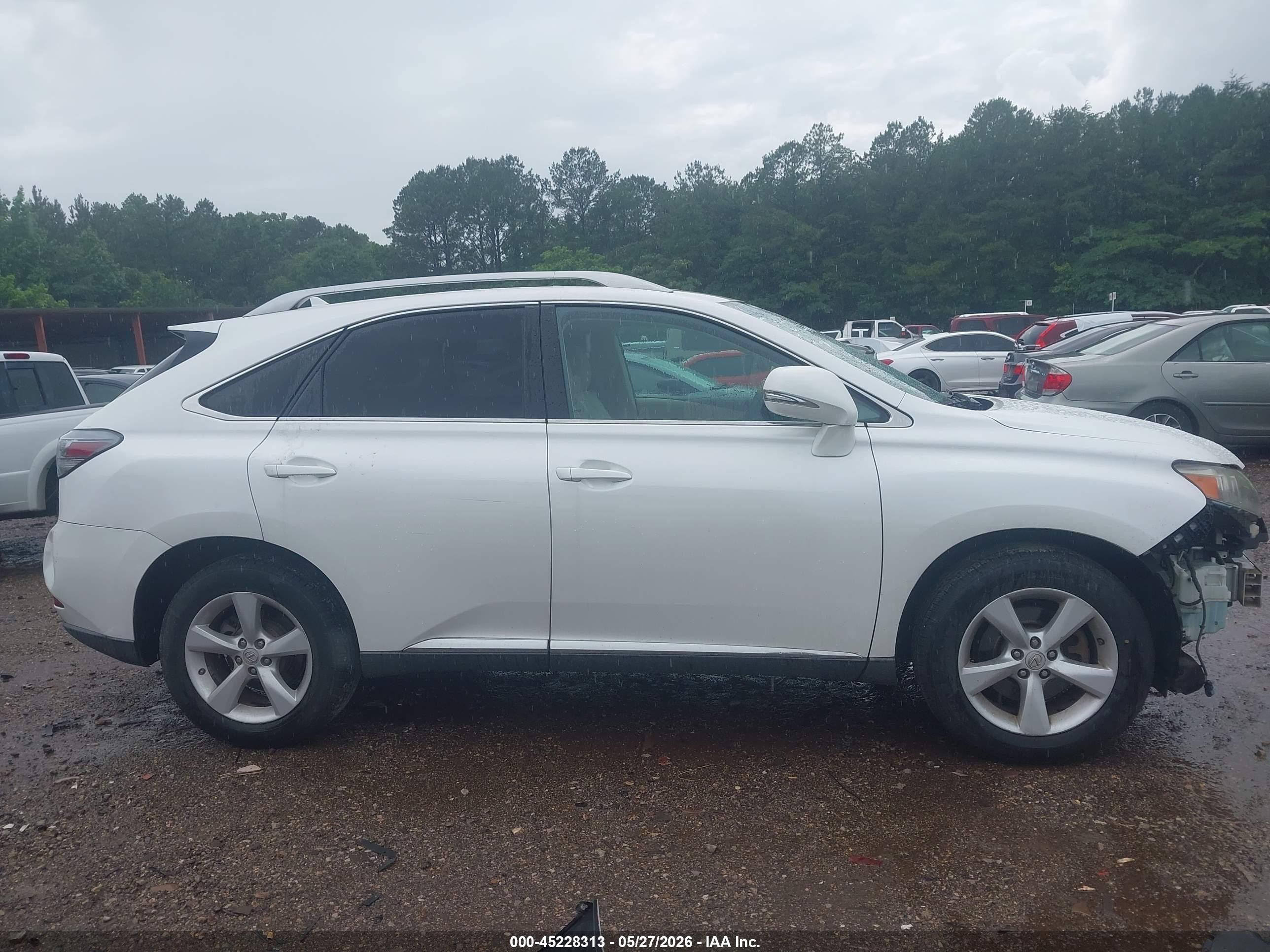 2012 Lexus Rx 350 White vin: 2T2ZK1BA1CC079598