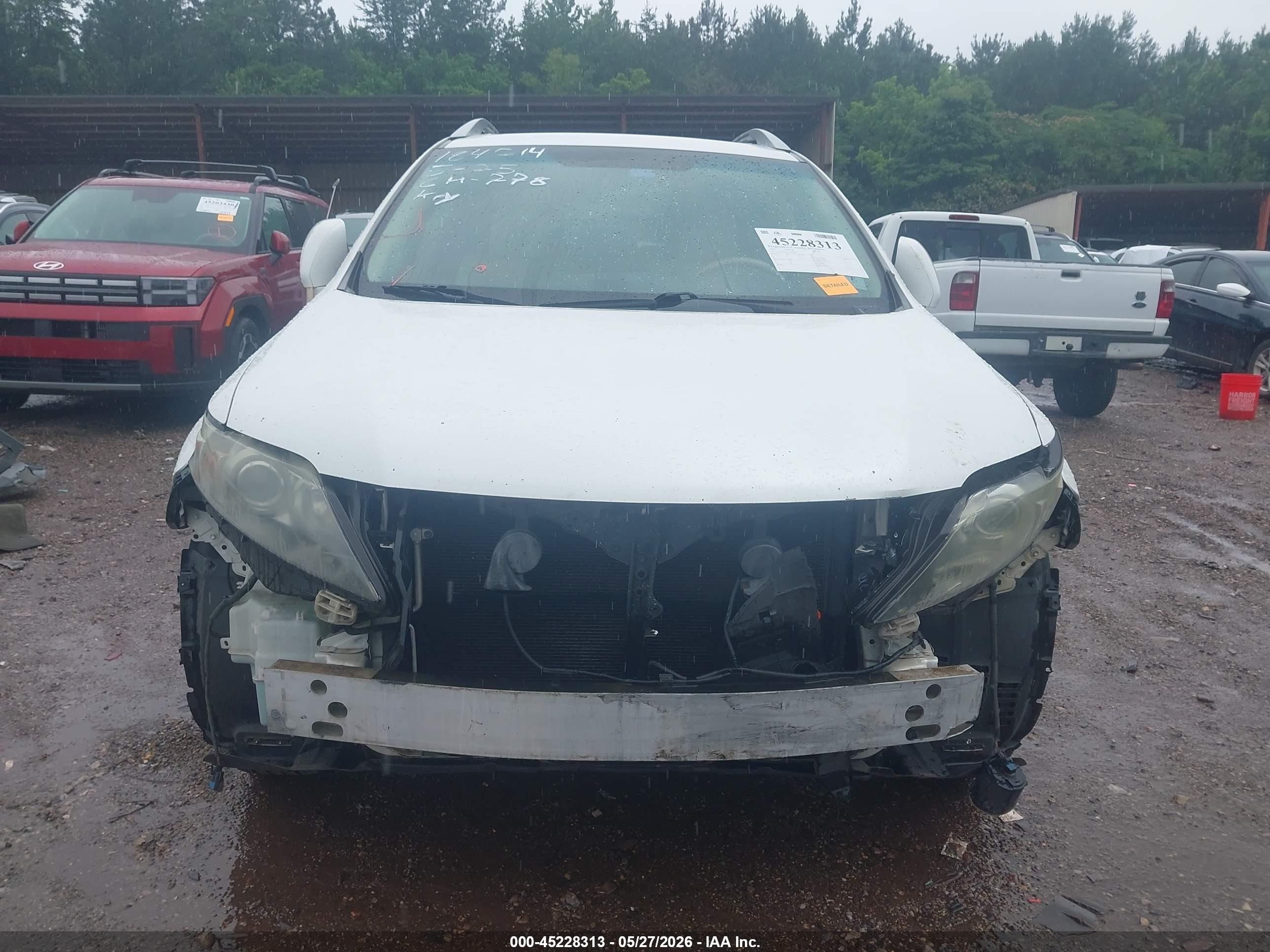 2012 Lexus Rx 350 White vin: 2T2ZK1BA1CC079598