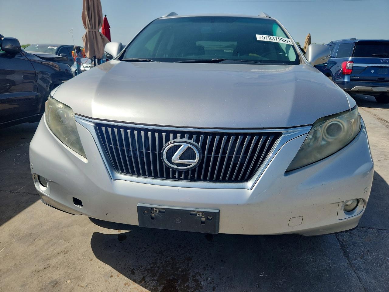 2012 Lexus Rx 350 Silver vin: 2T2ZK1BA1CC083991