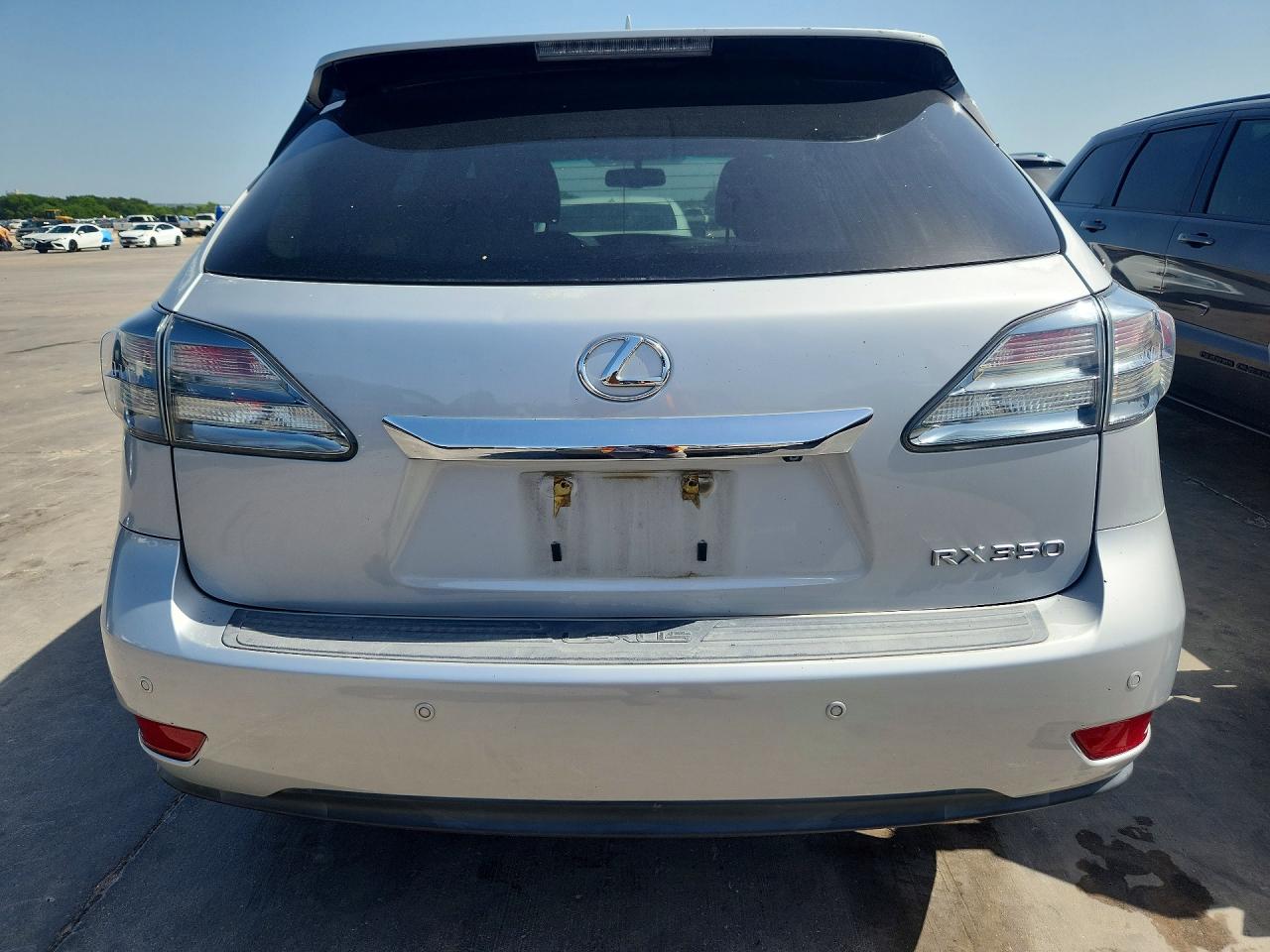 2012 Lexus Rx 350 Silver vin: 2T2ZK1BA1CC083991