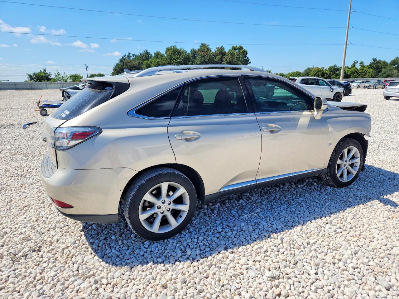 2012 Lexus Rx 350 Cream vin: 2T2ZK1BA1CC085840