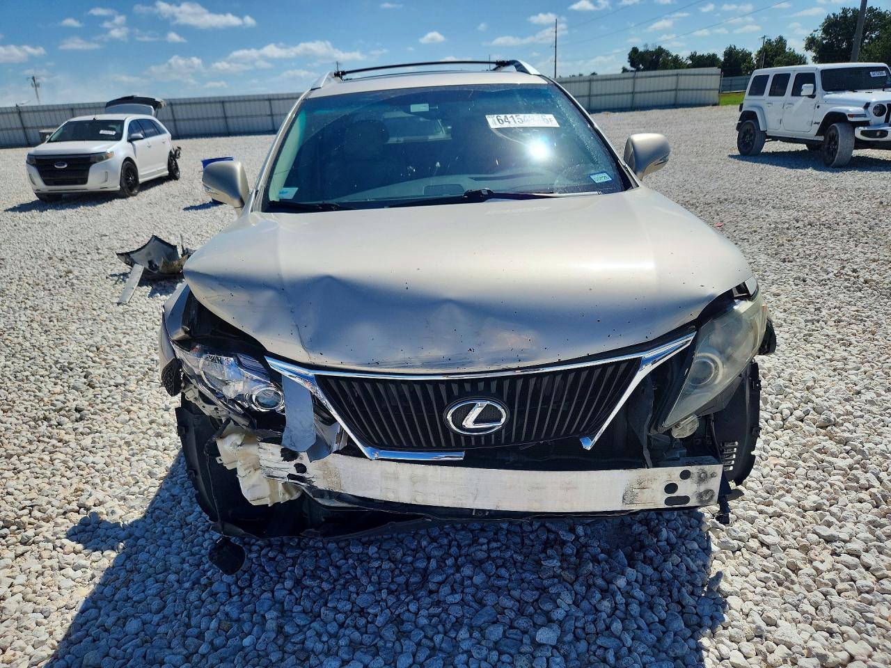 2012 Lexus Rx 350 Cream vin: 2T2ZK1BA1CC085840