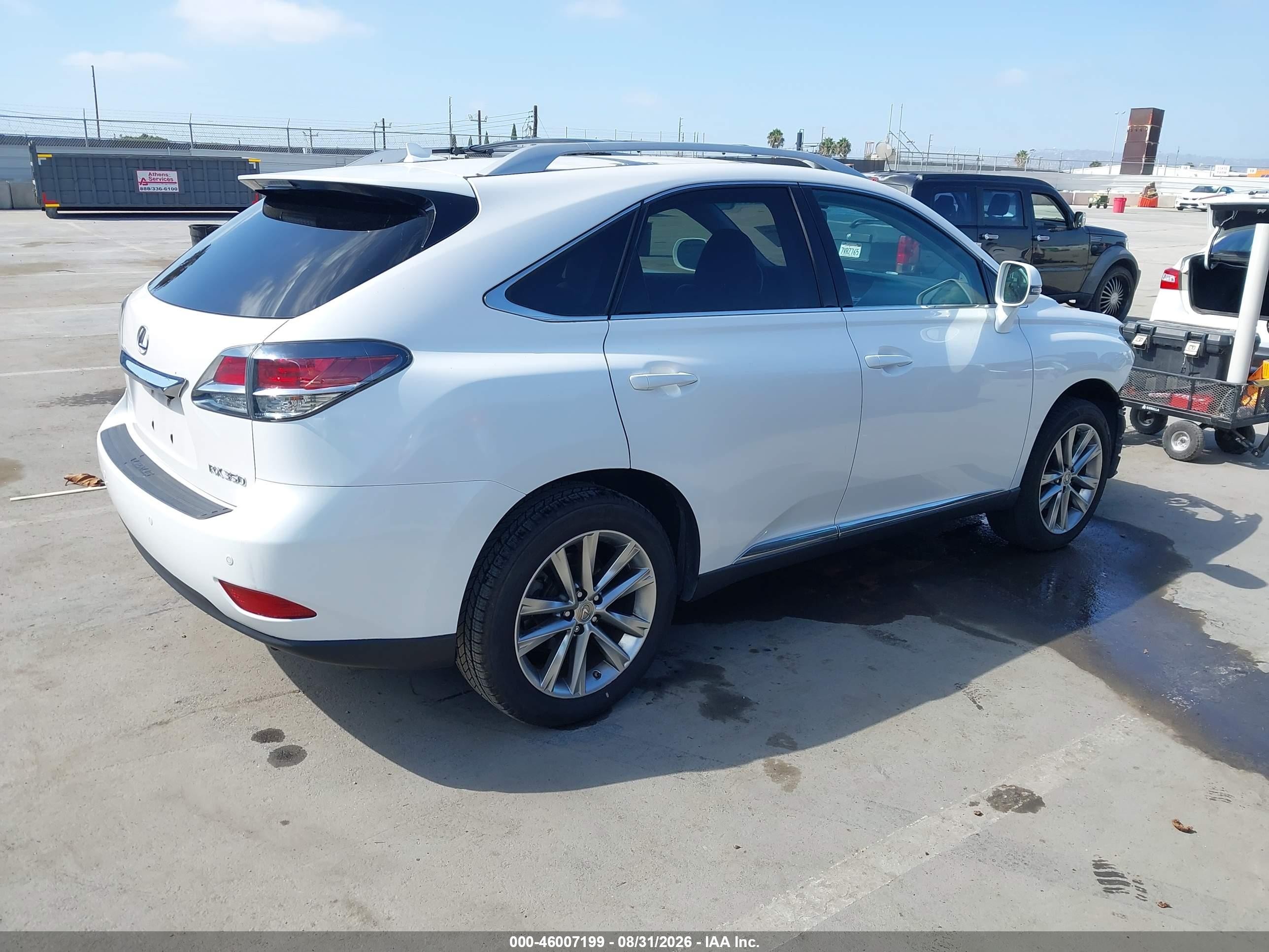 2013 Lexus Rx 350 Белый vin: 2T2ZK1BA1DC089694