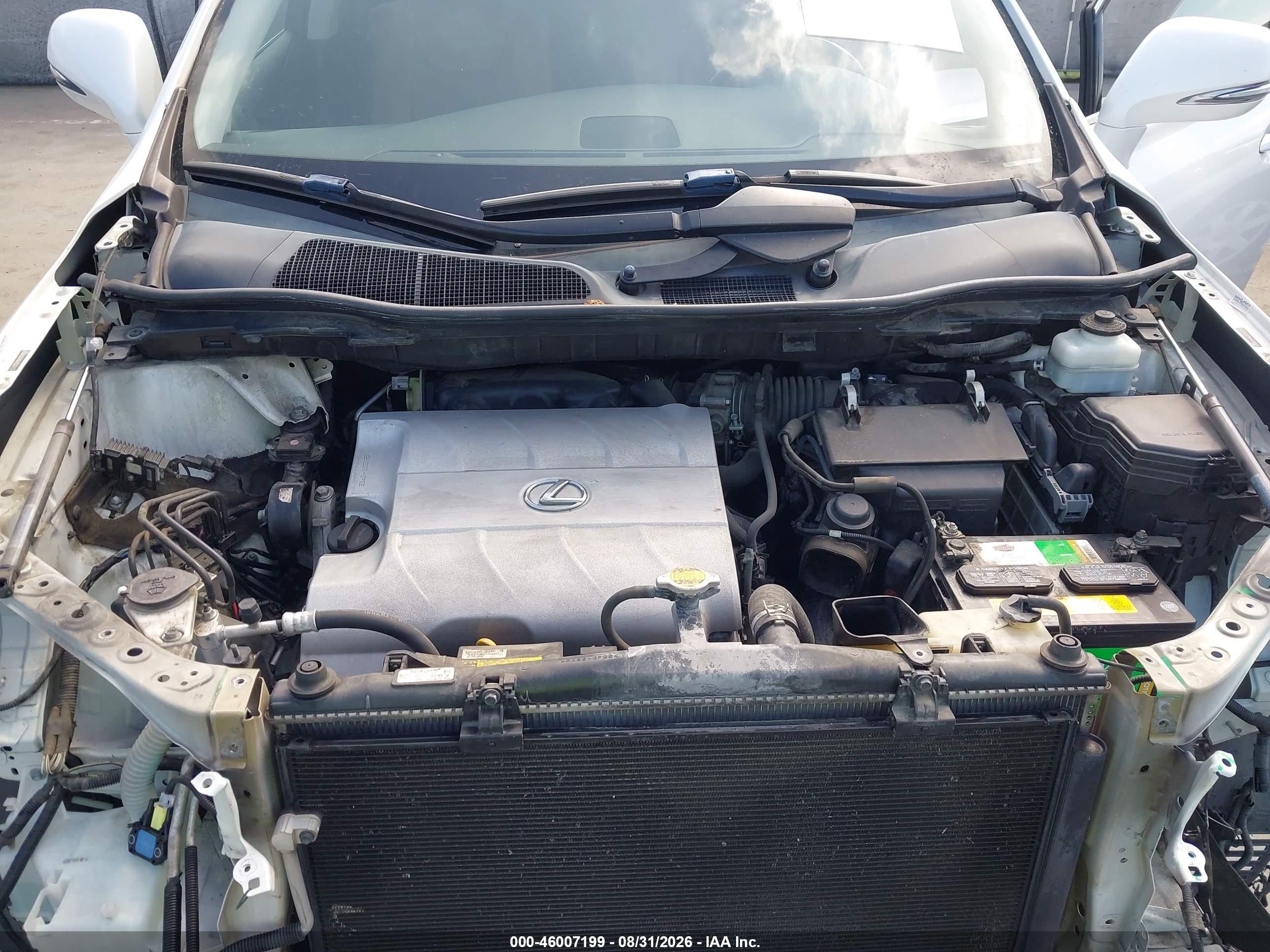 2013 Lexus Rx 350 Белый vin: 2T2ZK1BA1DC089694