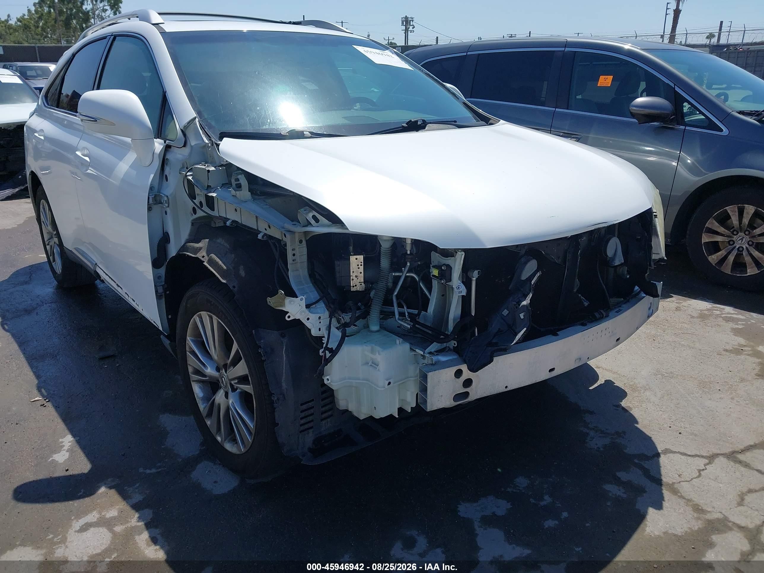 2013 Lexus Rx 350 White vin: 2T2ZK1BA1DC094006
