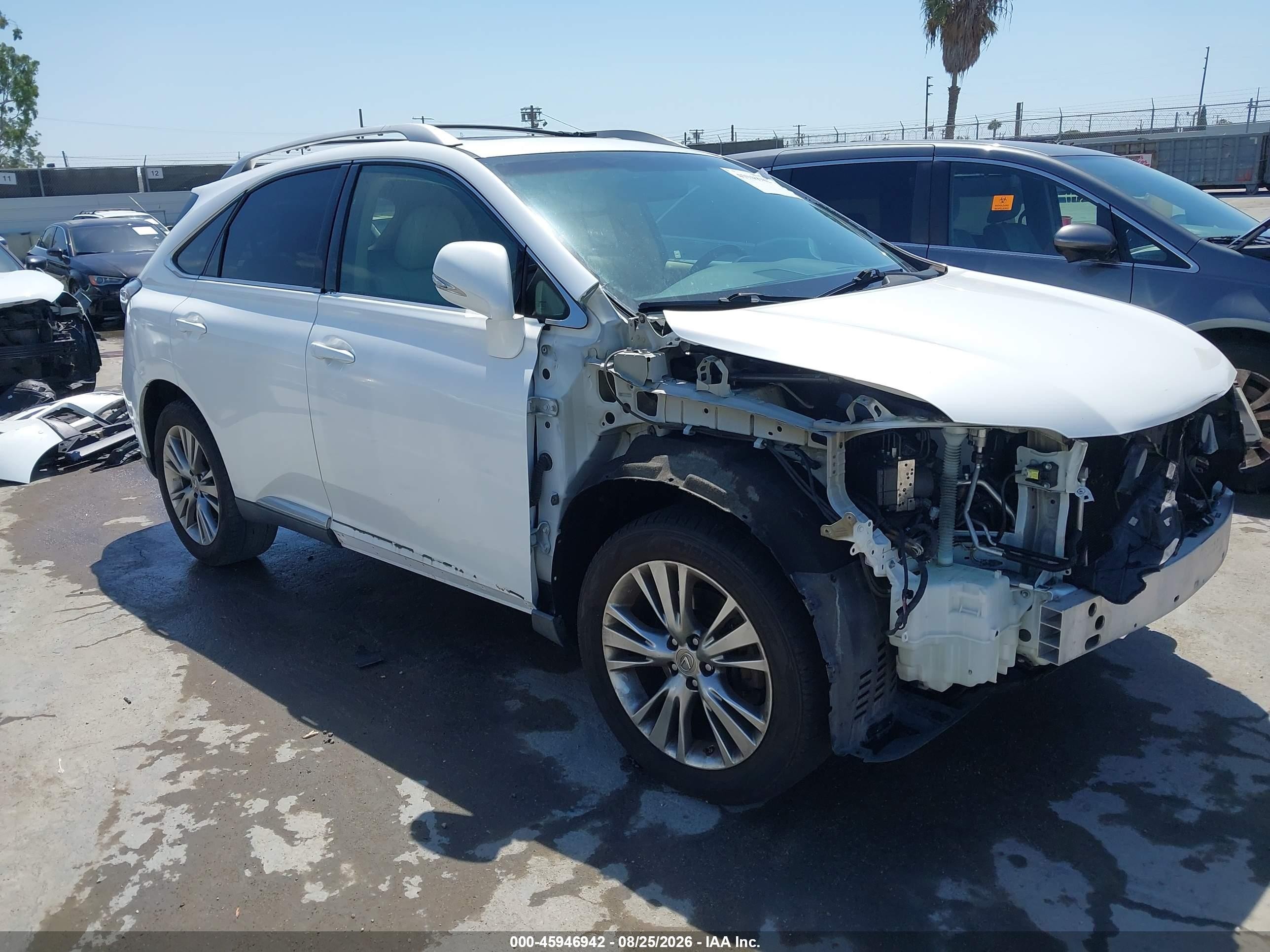 2013 Lexus Rx 350 White vin: 2T2ZK1BA1DC094006