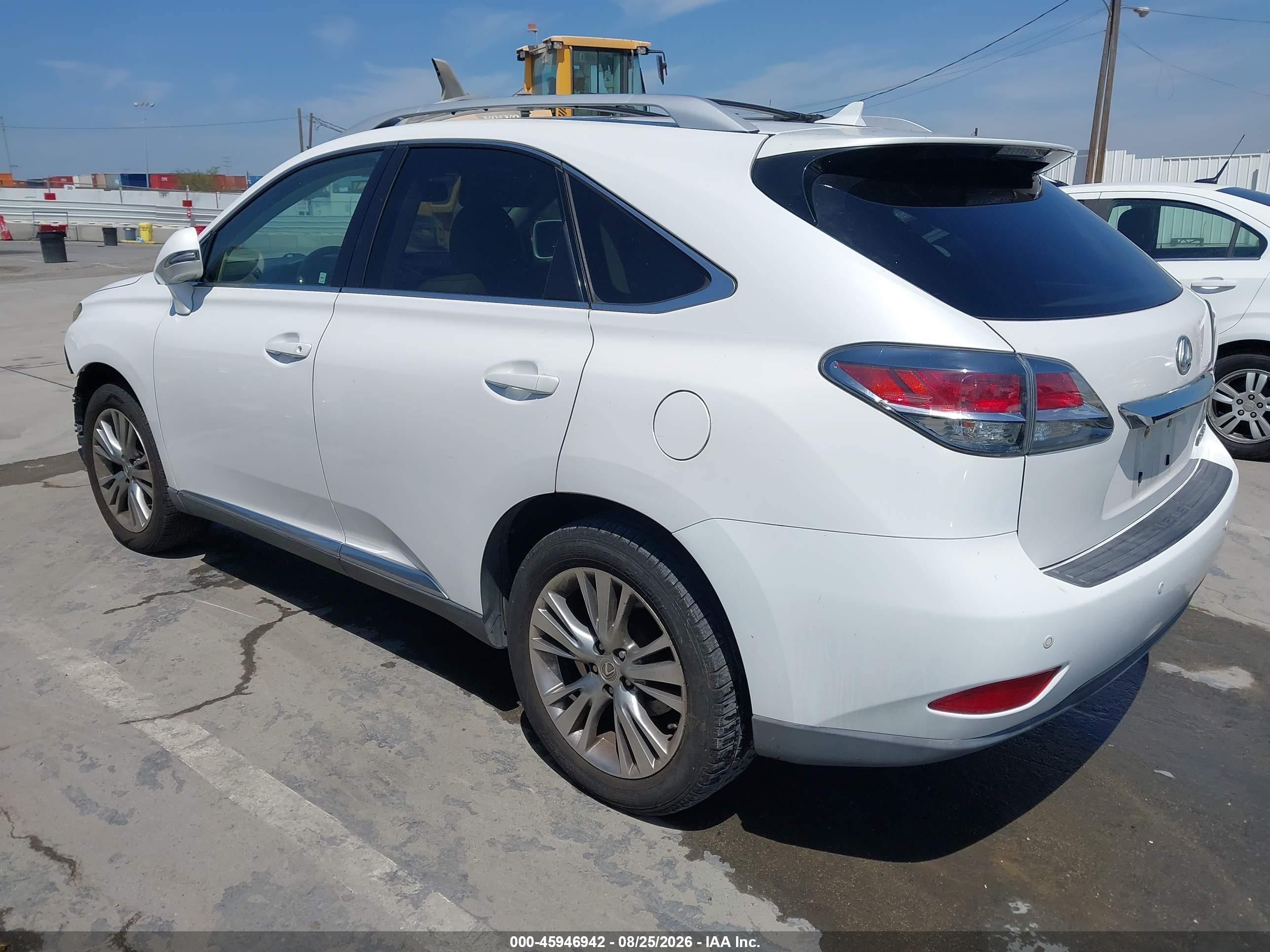 2013 Lexus Rx 350 White vin: 2T2ZK1BA1DC094006